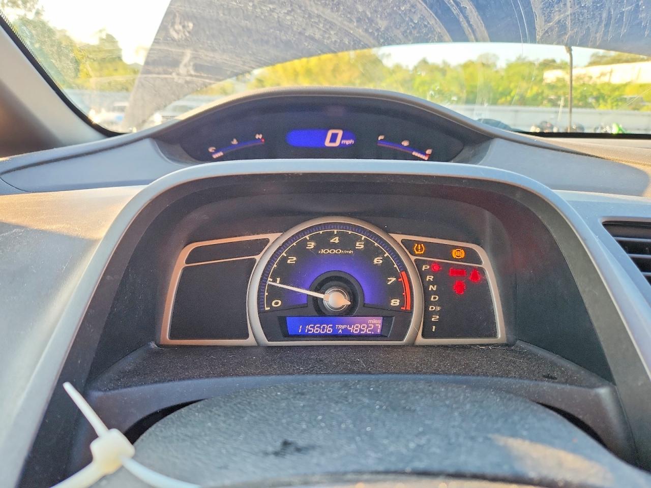 2008 Honda Civic Lx Blue vin: 1HGFA16588L112752