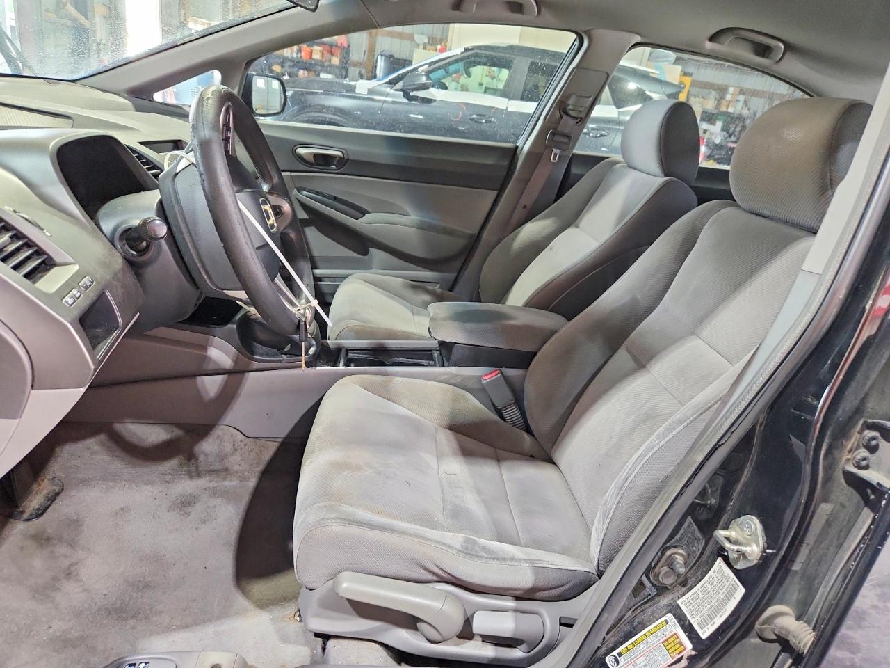 2009 Honda Civic Lx Black vin: 1HGFA16589L019523