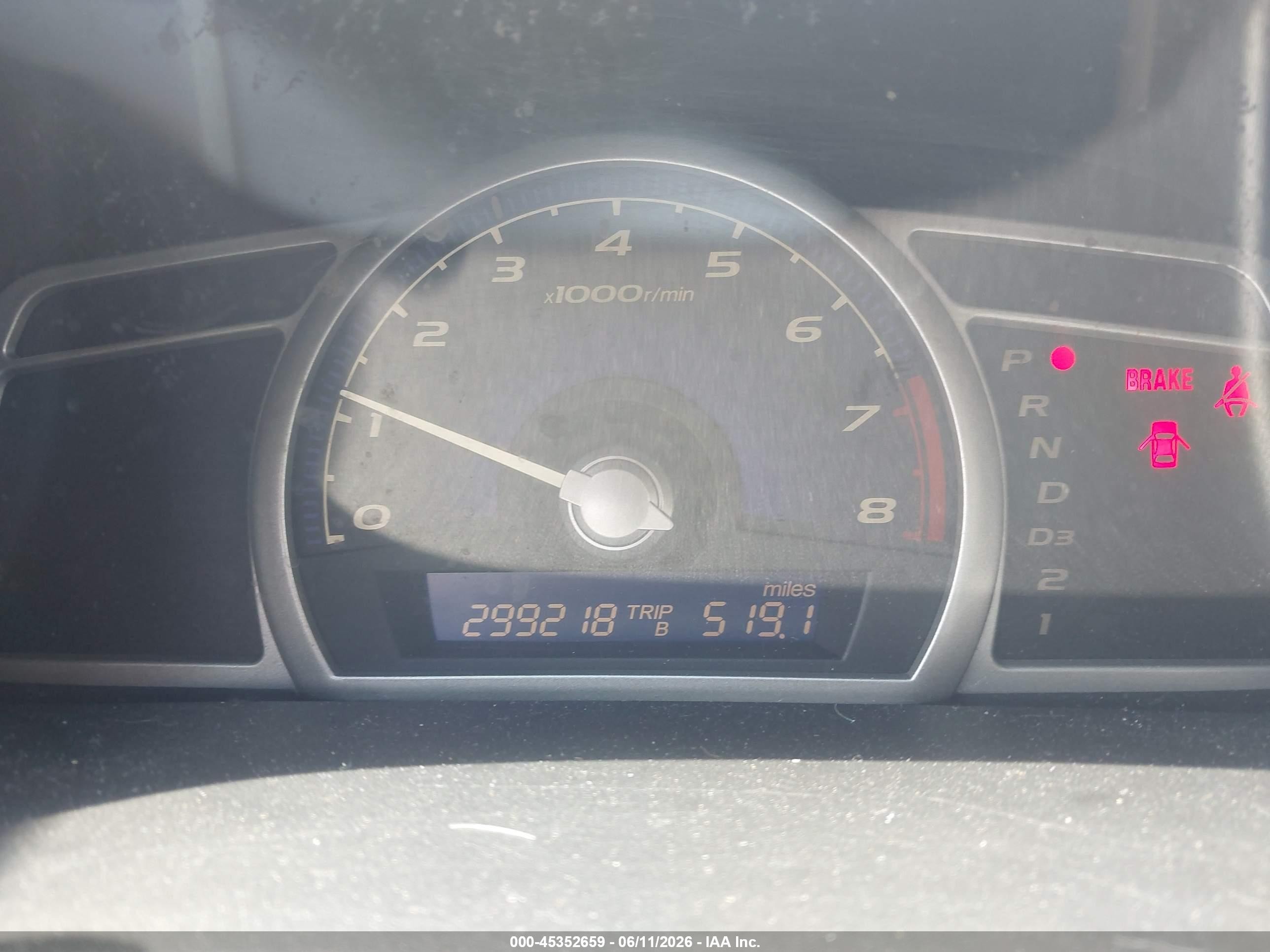 2006 Honda Civic Lx Maroon vin: 1HGFA16596L023270