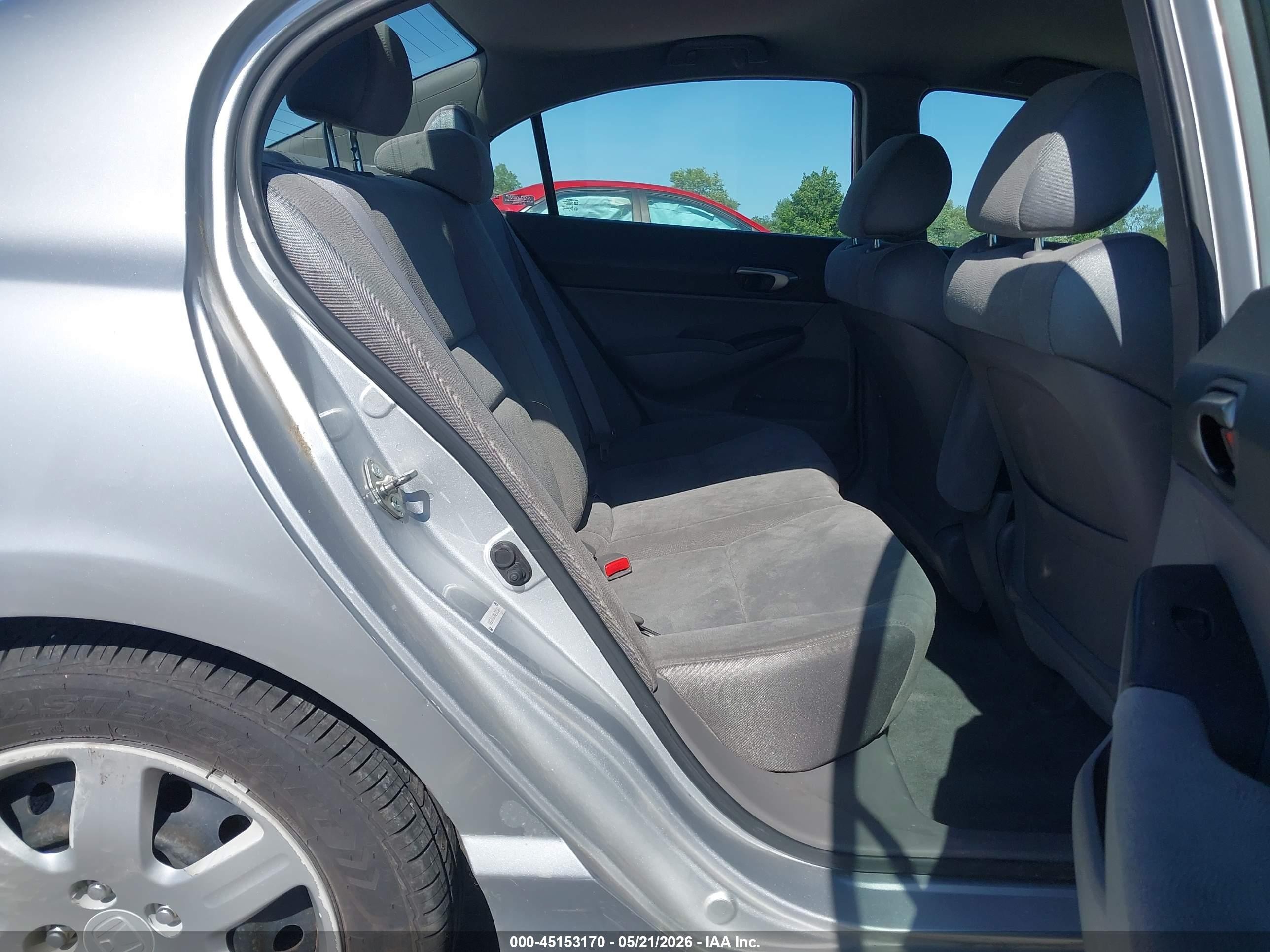 2006 Honda Civic Lx Silver vin: 1HGFA16596L030347