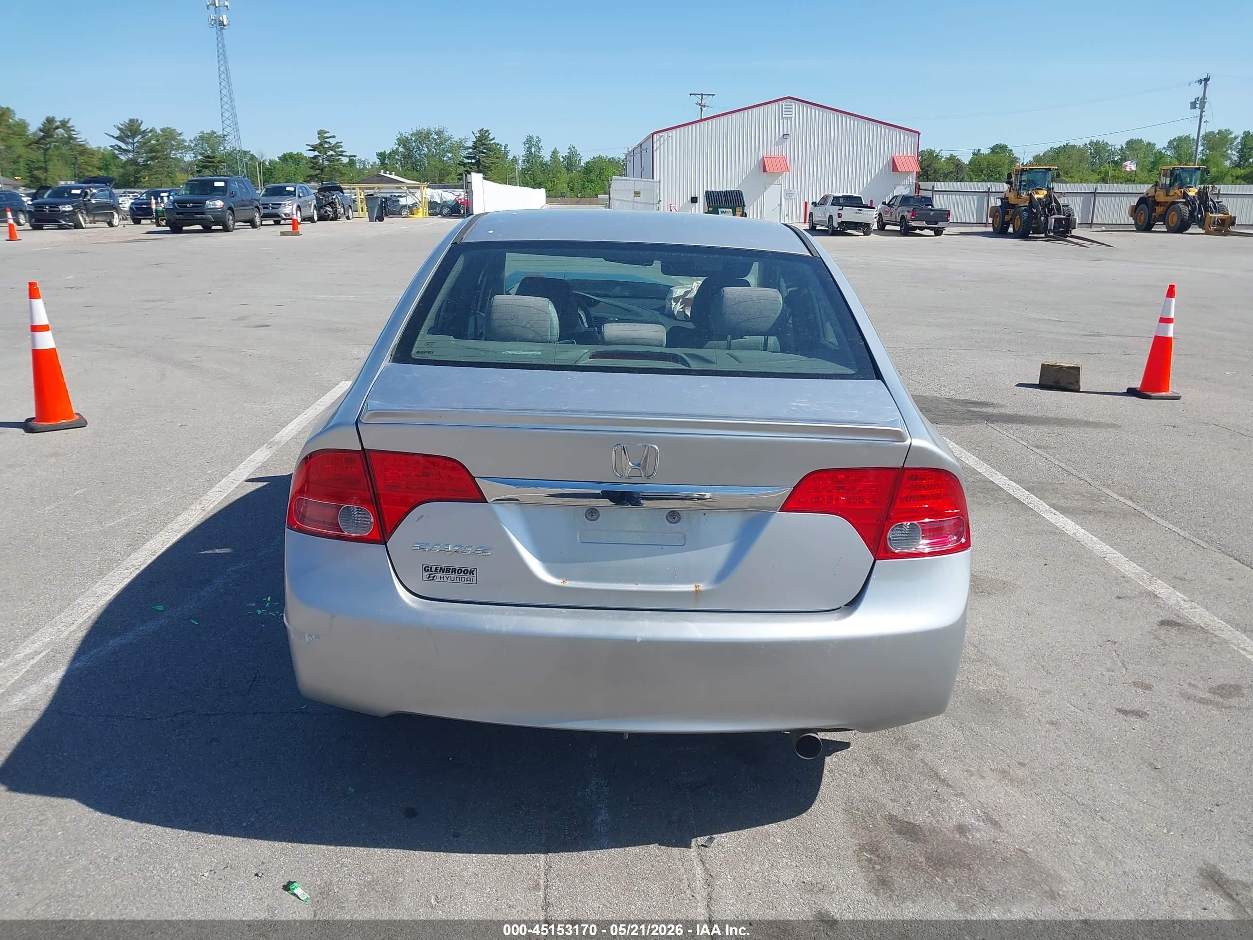 2006 Honda Civic Lx Silver vin: 1HGFA16596L030347