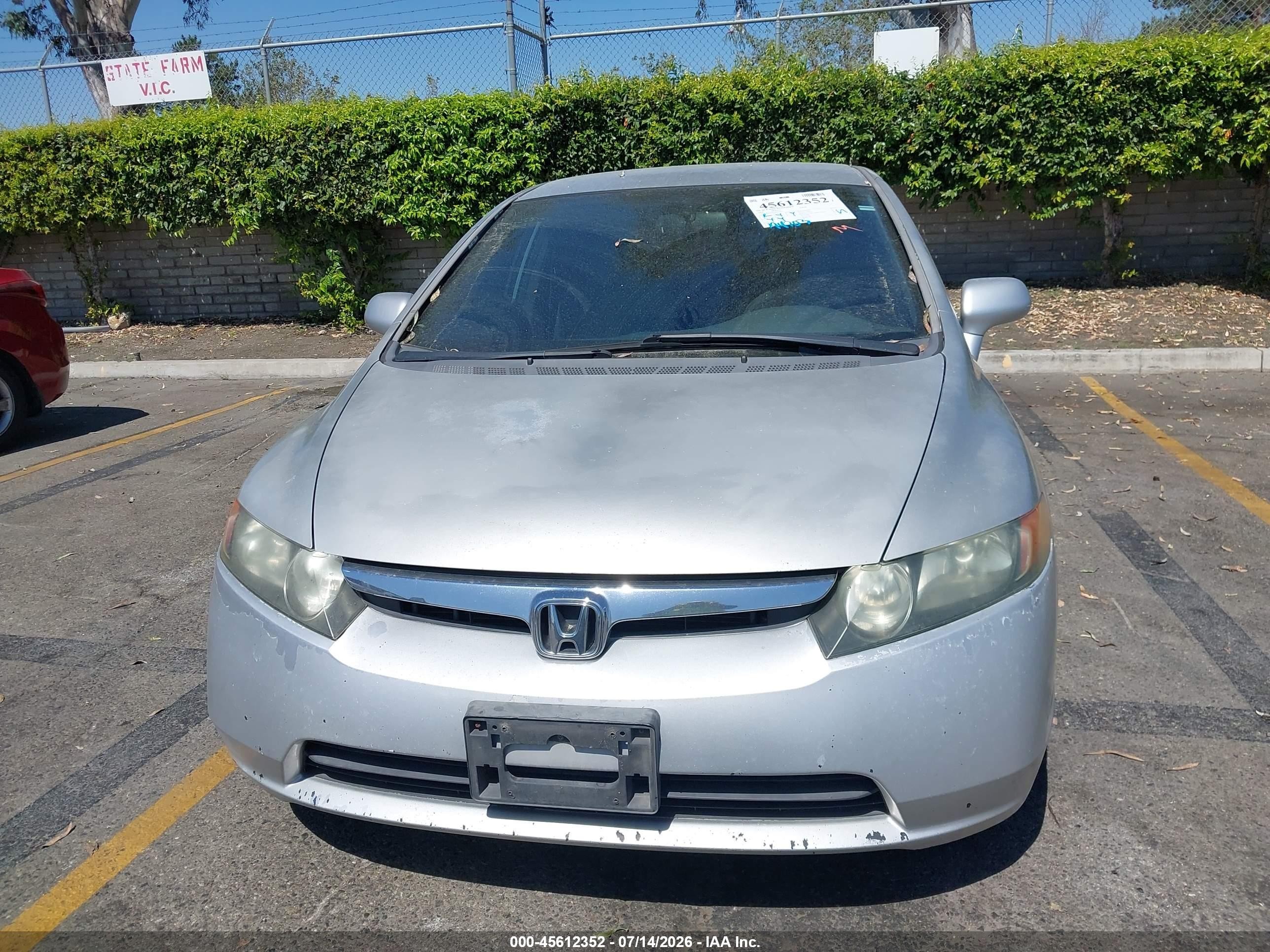 2006 Honda Civic Lx Silver vin: 1HGFA16596L030820