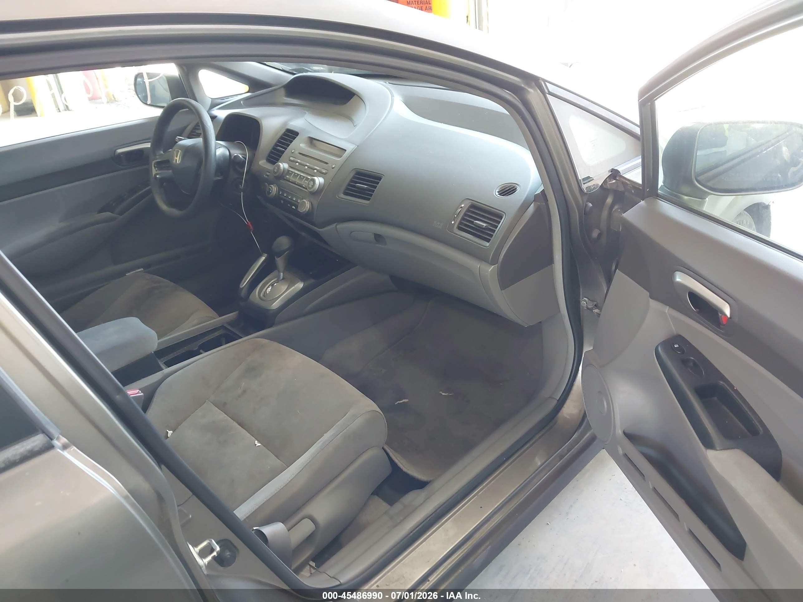 2006 Honda Civic Lx Brown vin: 1HGFA16596L053286