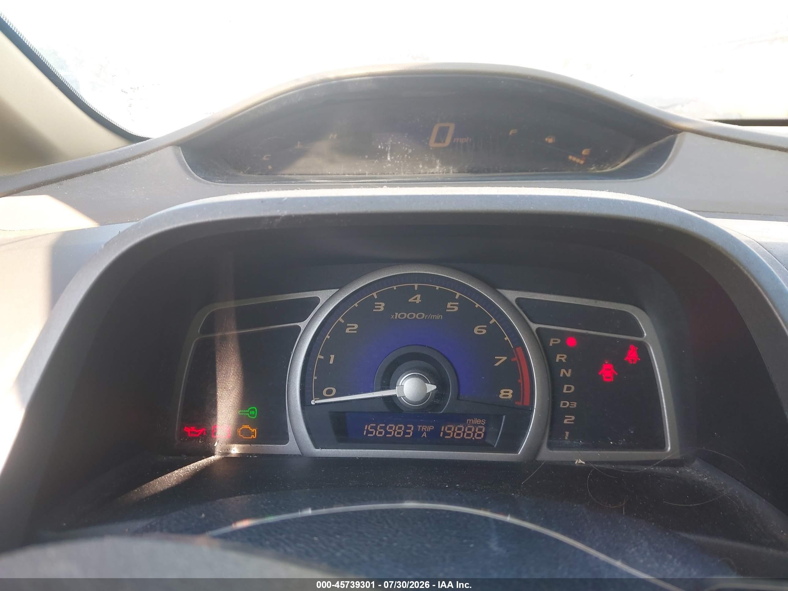 2006 Honda Civic Lx White vin: 1HGFA16596L085087