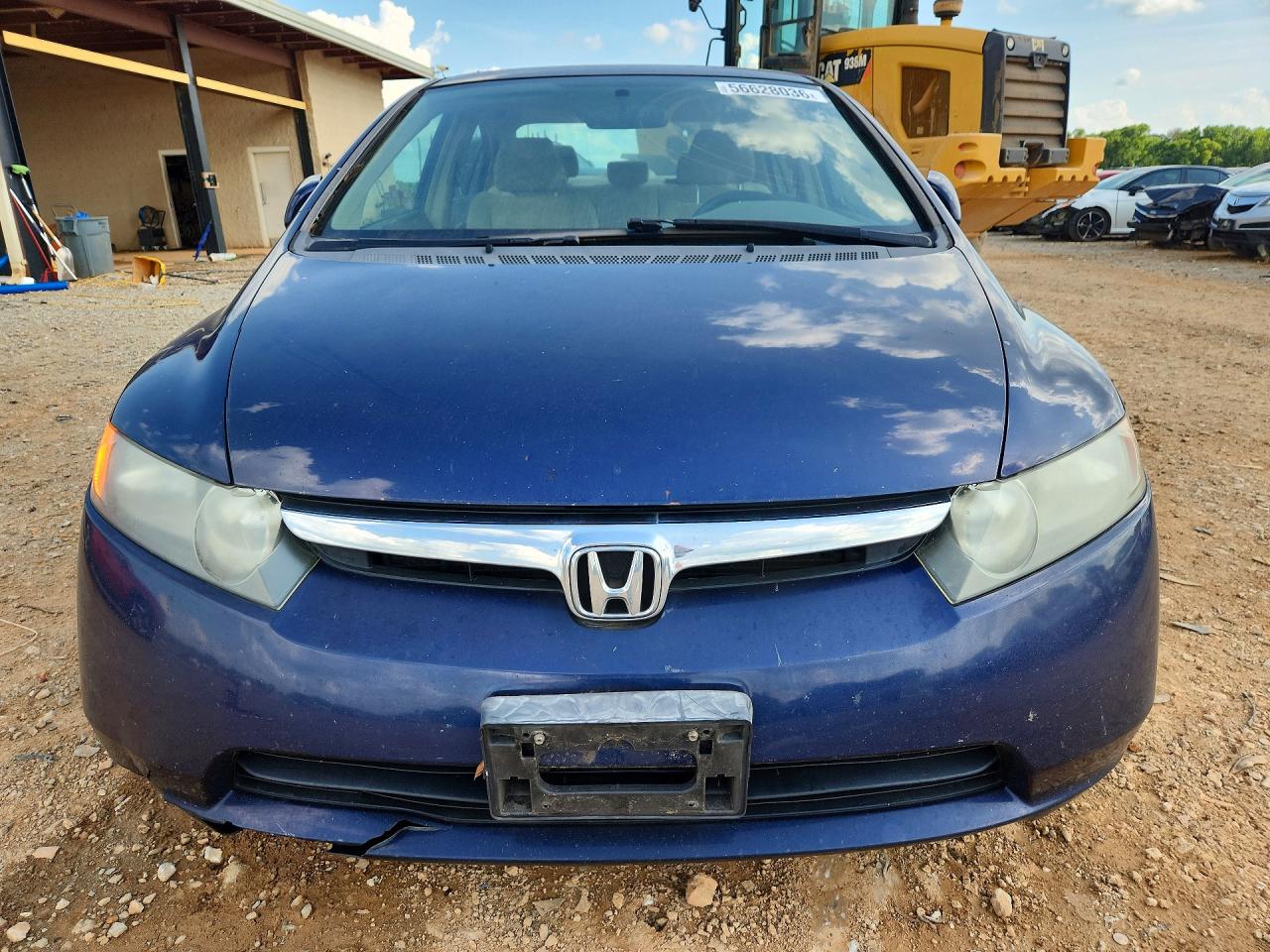 2006 Honda Civic Lx Blue vin: 1HGFA16596L103040