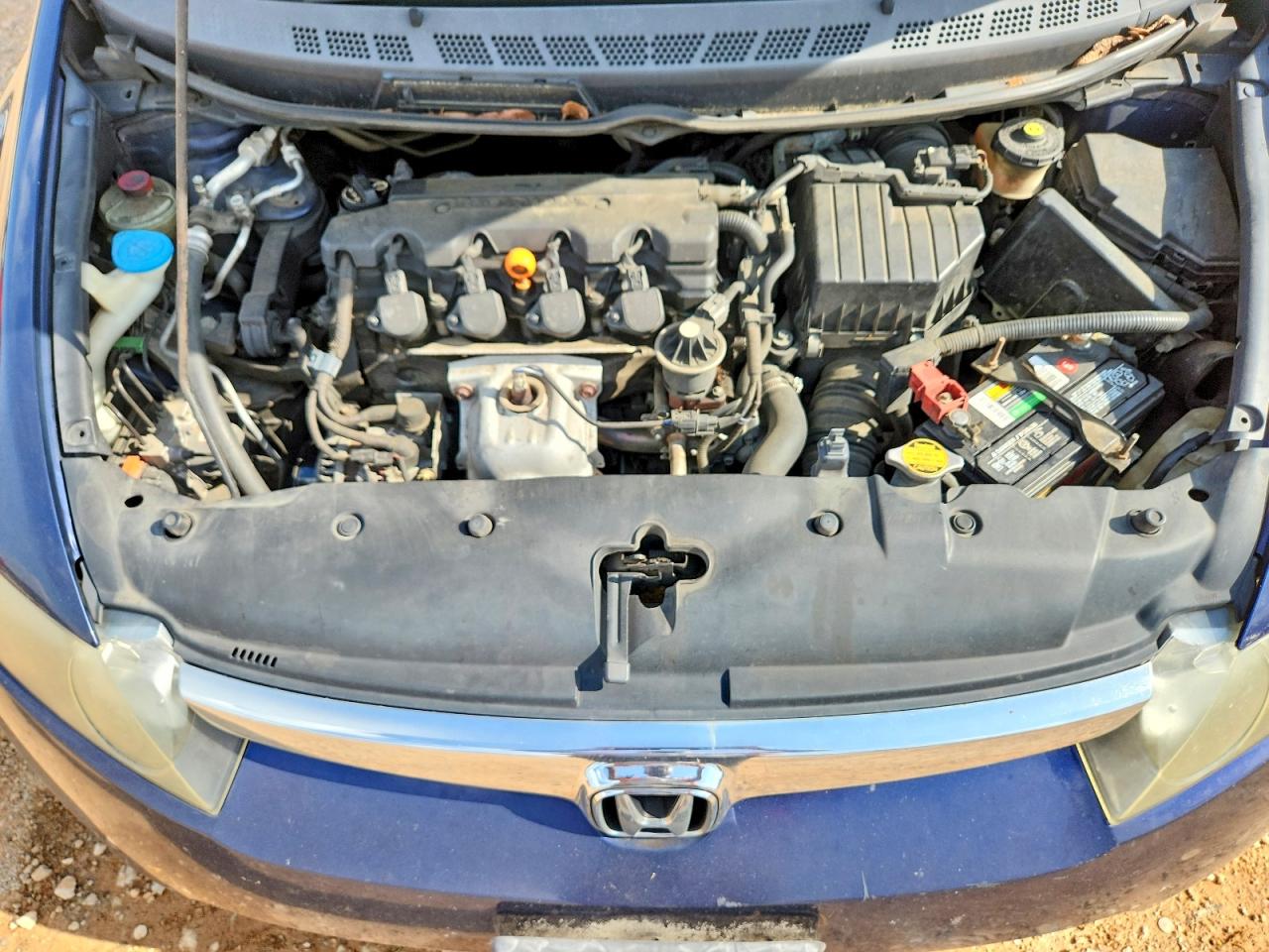 2006 Honda Civic Lx Blue vin: 1HGFA16596L103040