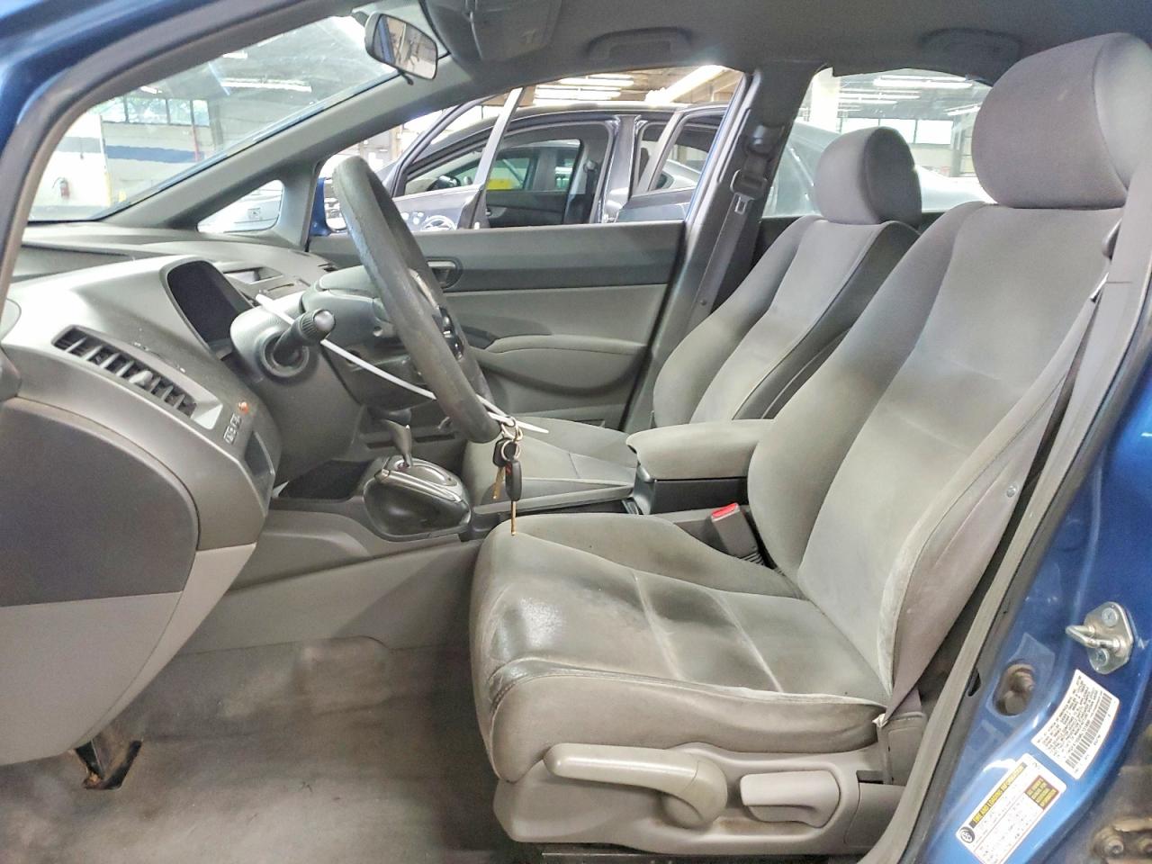 2006 Honda Civic Lx Blue vin: 1HGFA16596L131890