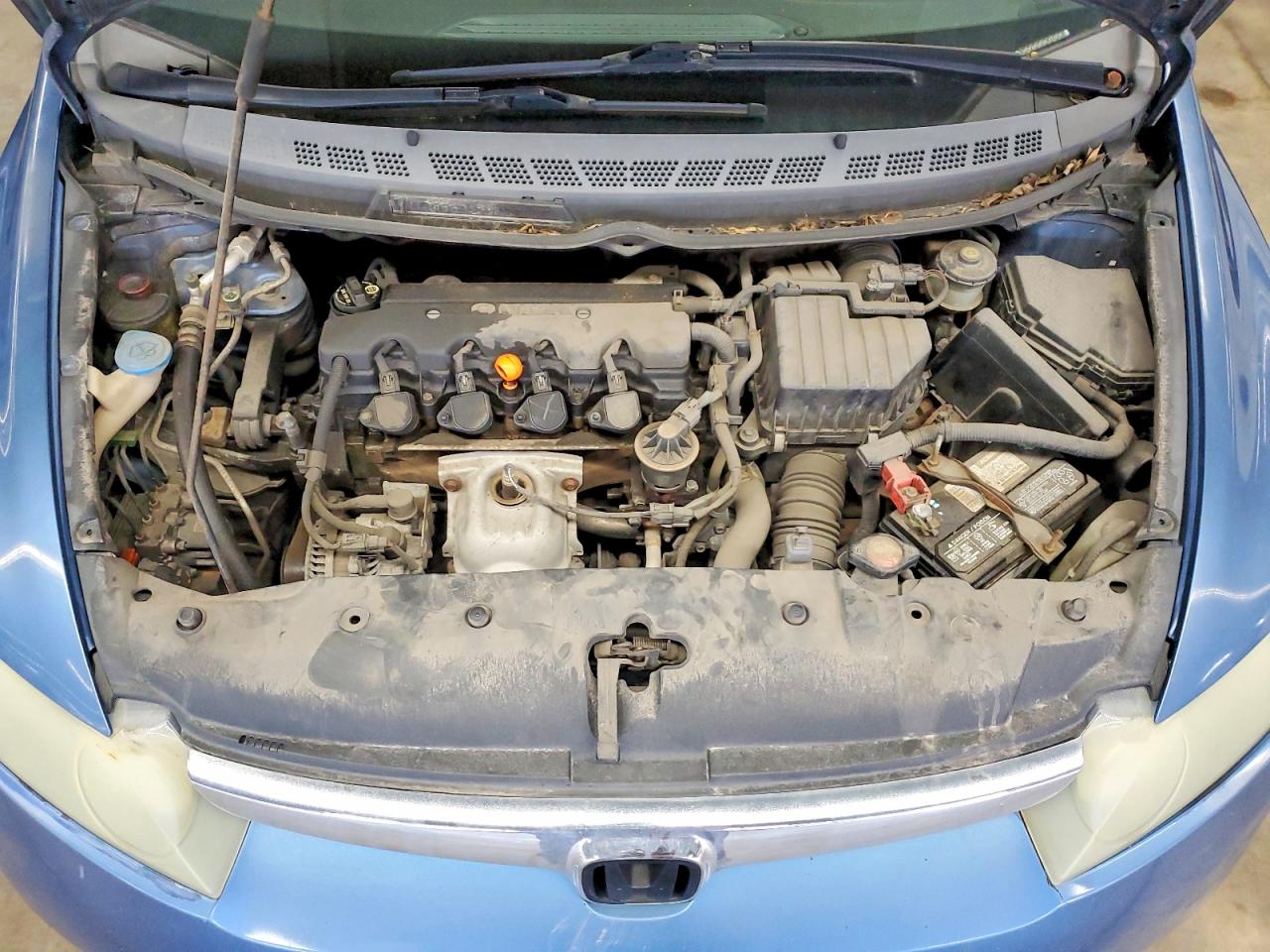 2006 Honda Civic Lx Blue vin: 1HGFA16596L131890