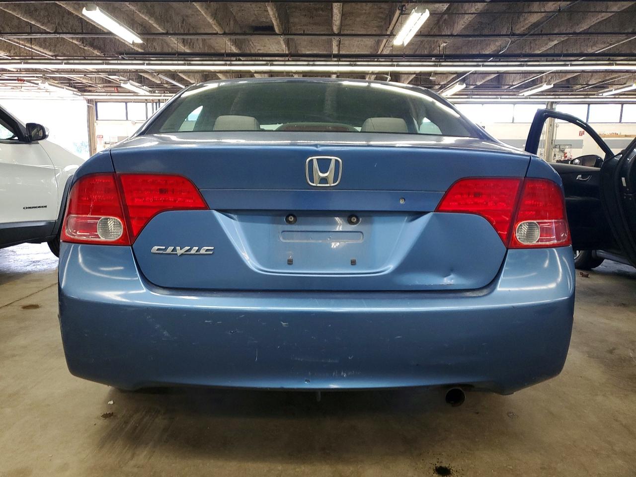 2006 Honda Civic Lx Blue vin: 1HGFA16596L131890