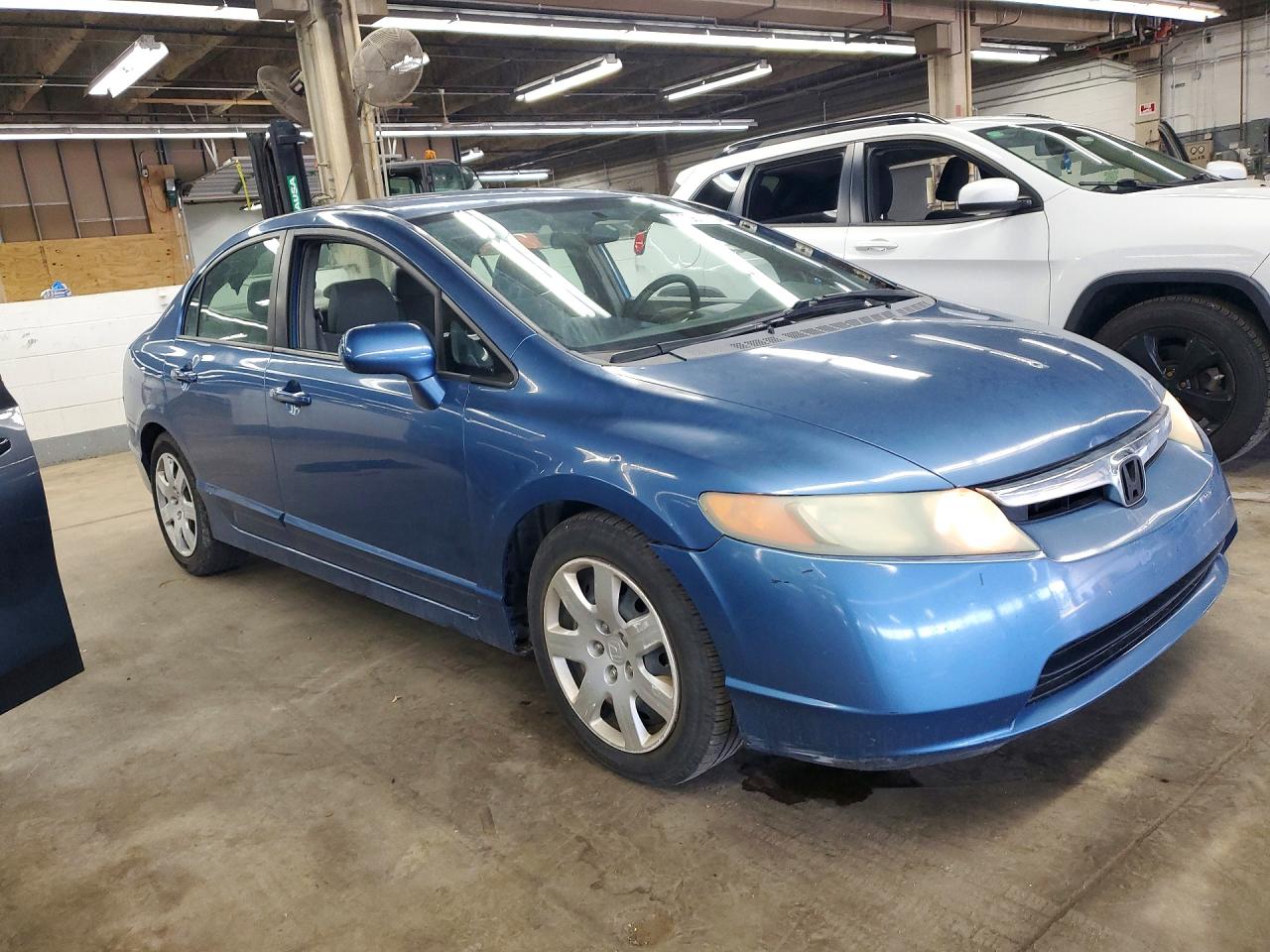 2006 Honda Civic Lx Blue vin: 1HGFA16596L131890