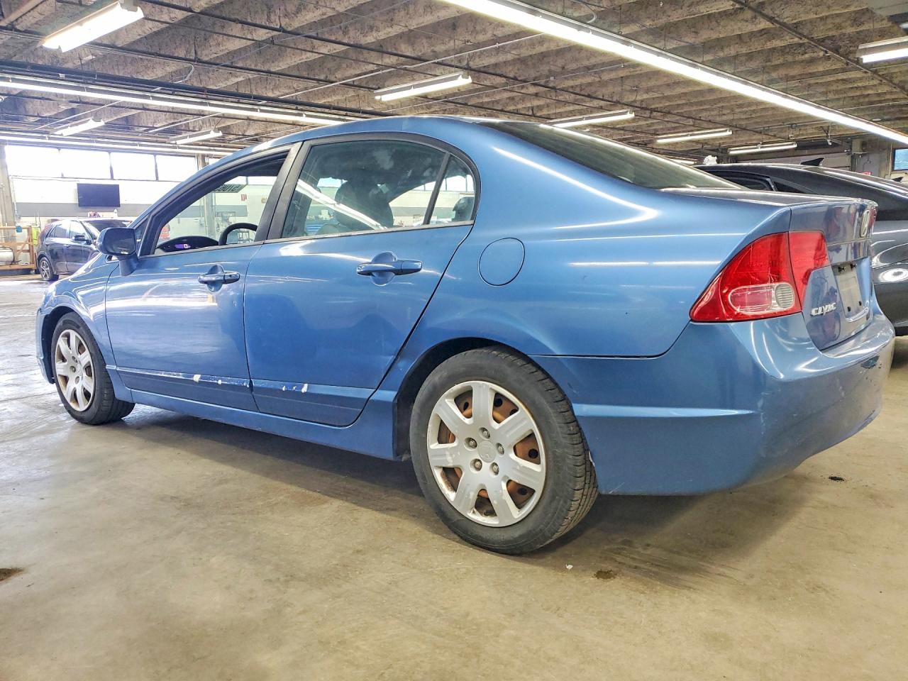2006 Honda Civic Lx Blue vin: 1HGFA16596L131890