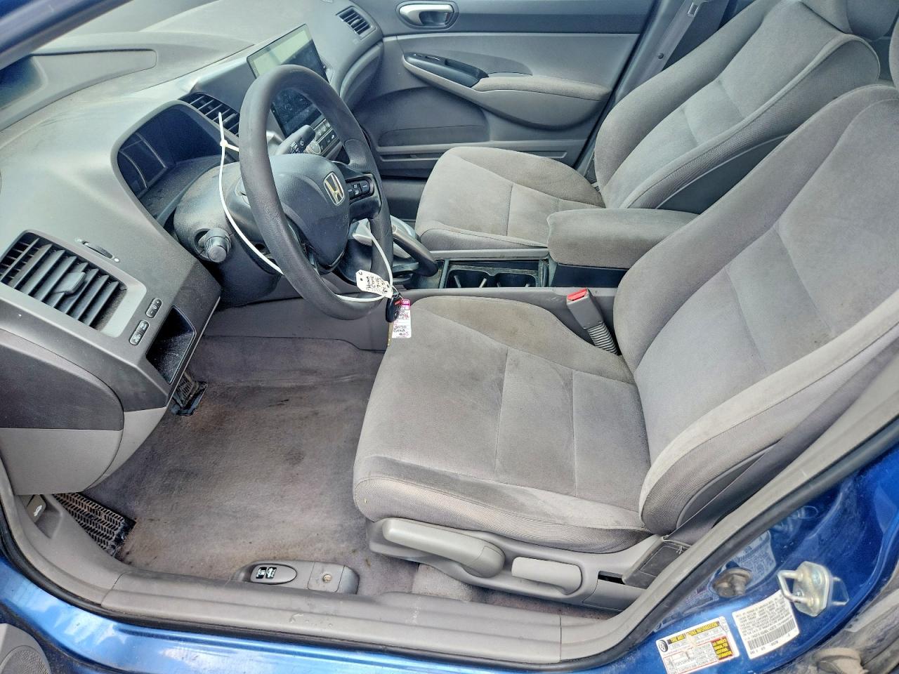 2006 Honda Civic Lx Blue vin: 1HGFA16596L143070