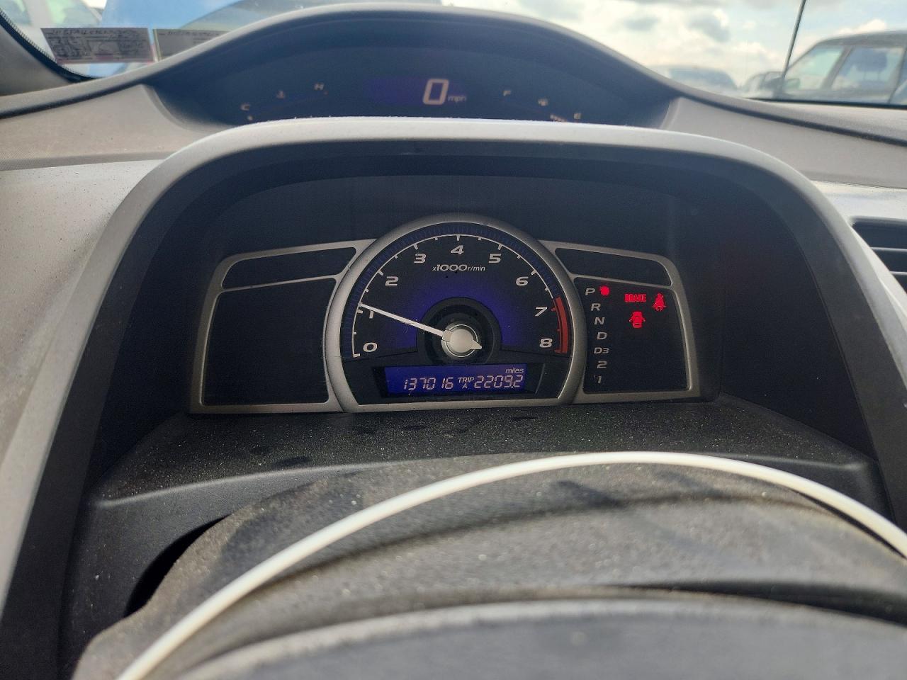 2006 Honda Civic Lx Blue vin: 1HGFA16596L143070