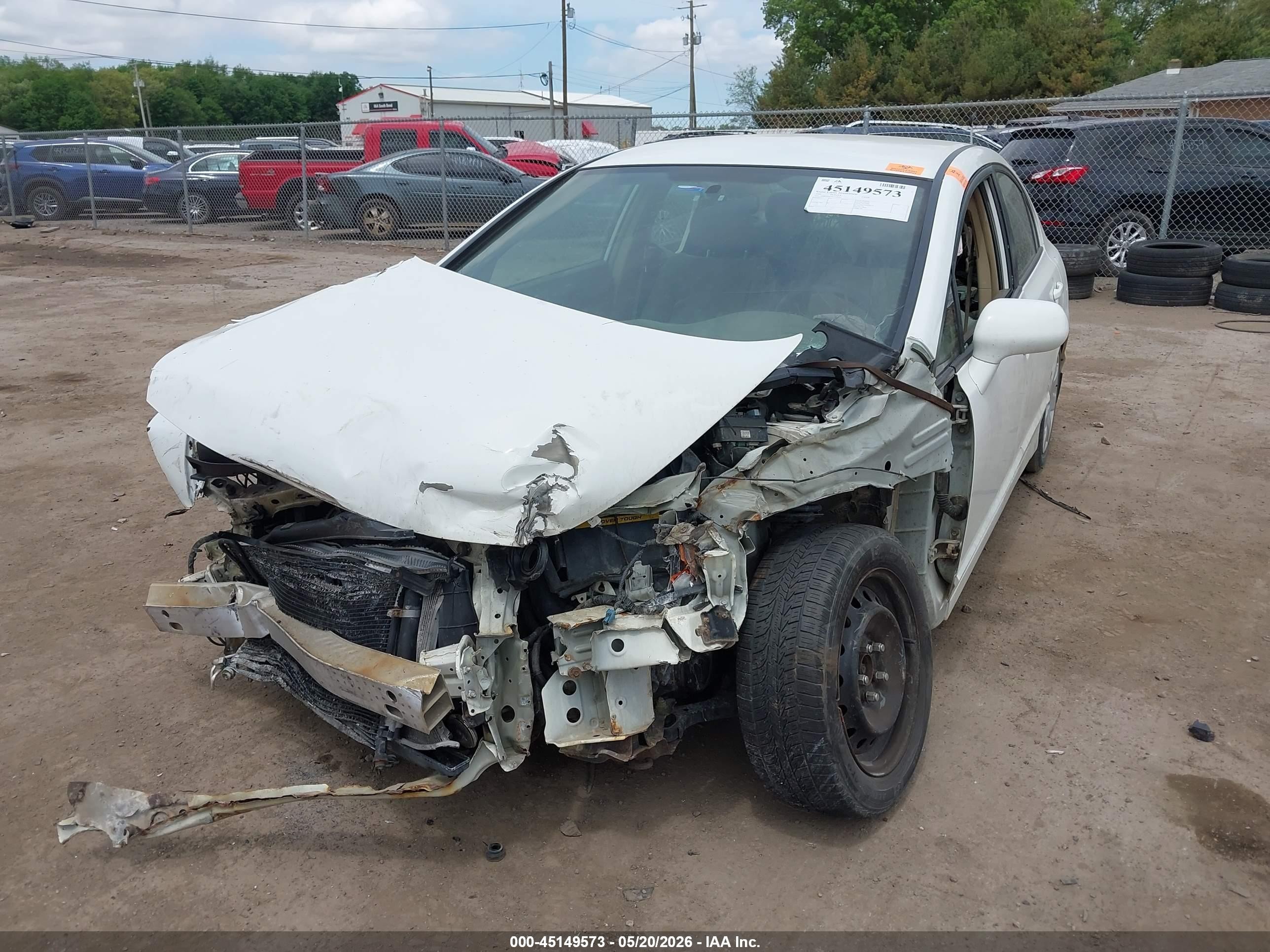 2006 Honda Civic Lx Белый vin: 1HGFA16596L147023