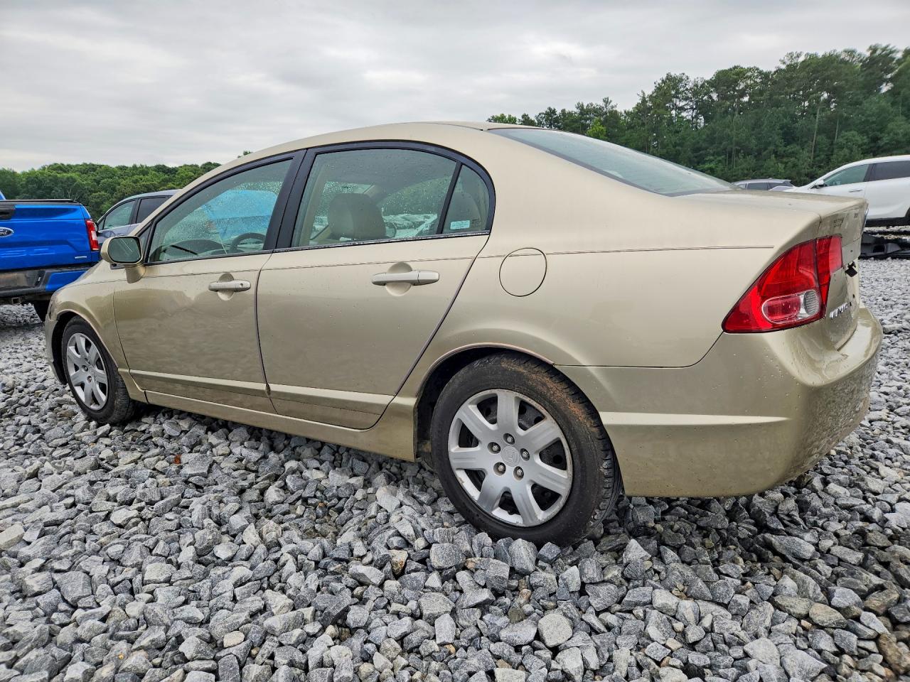 2007 Honda Civic Lx Золотой vin: 1HGFA16597L013971