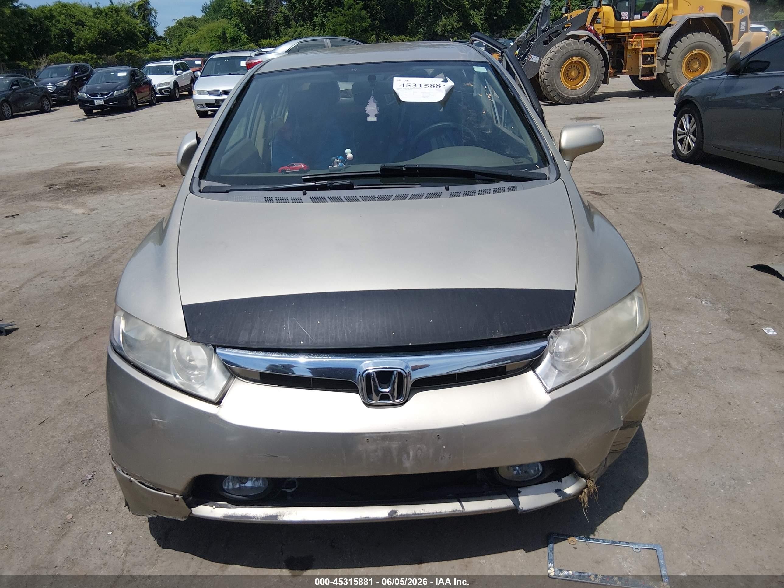 2007 Honda Civic Lx Gold vin: 1HGFA16597L031855