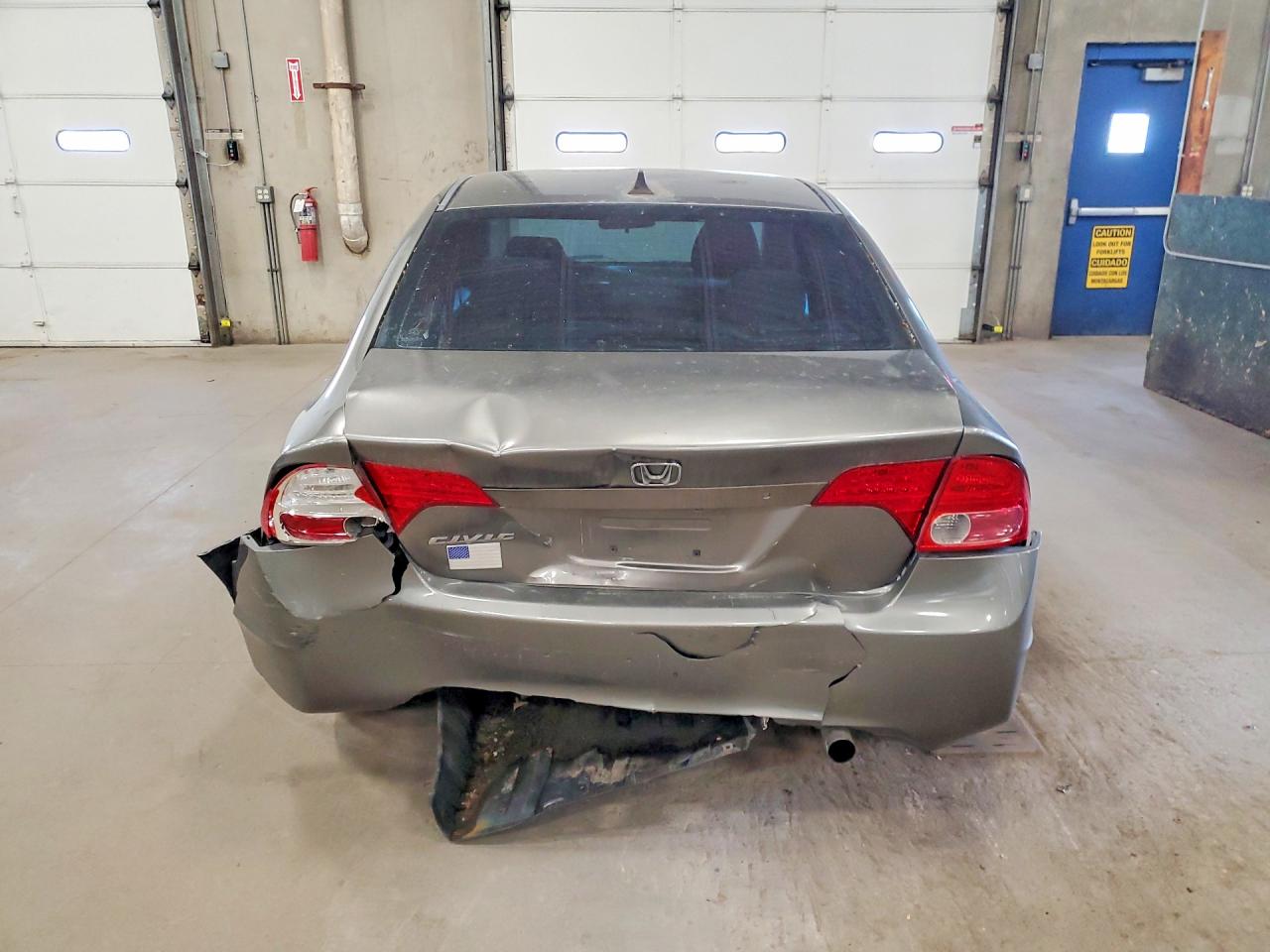 2007 Honda Civic Lx Gray vin: 1HGFA16597L084328