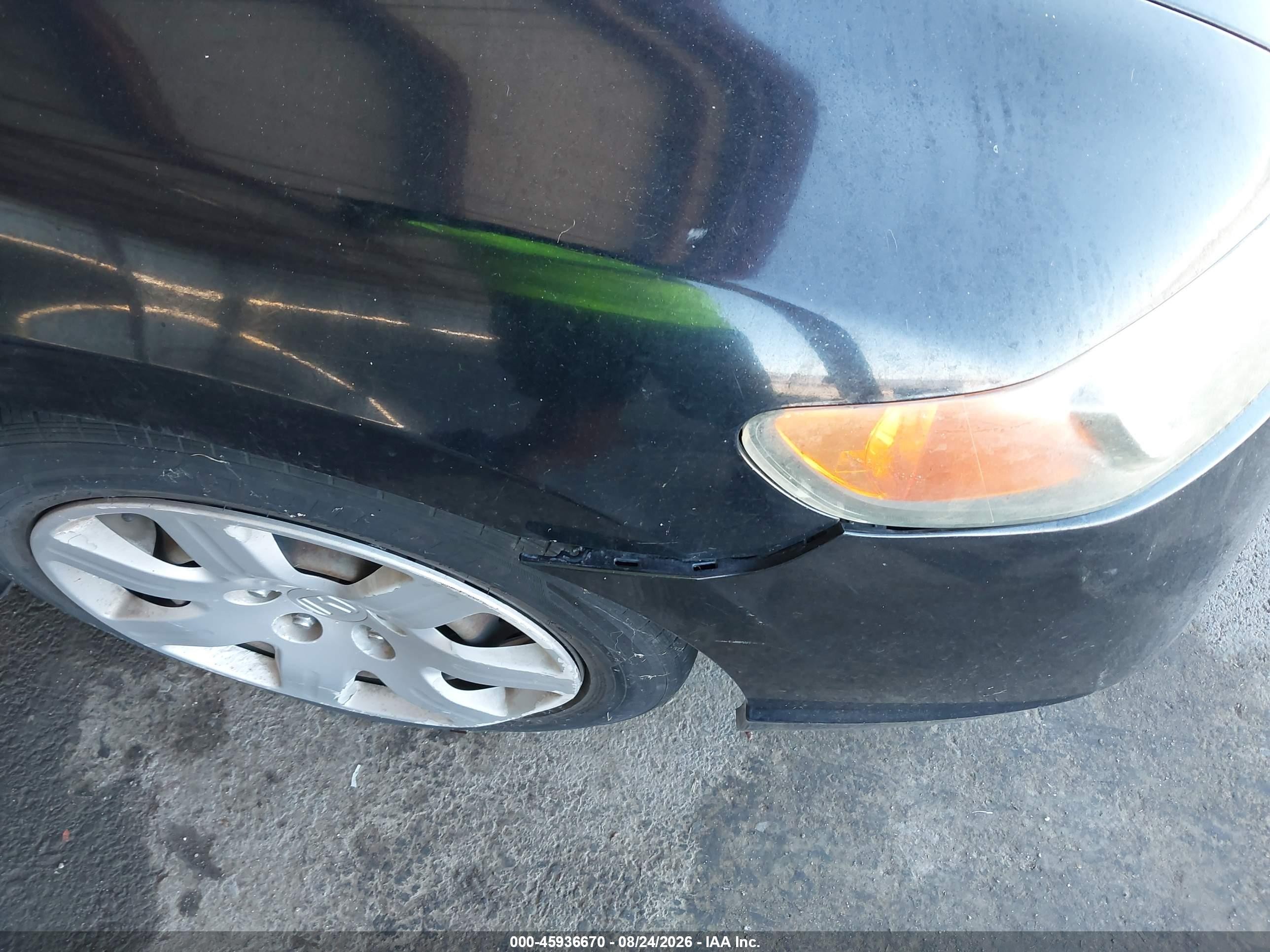 2007 Honda Civic Lx Черный vin: 1HGFA16597L091828