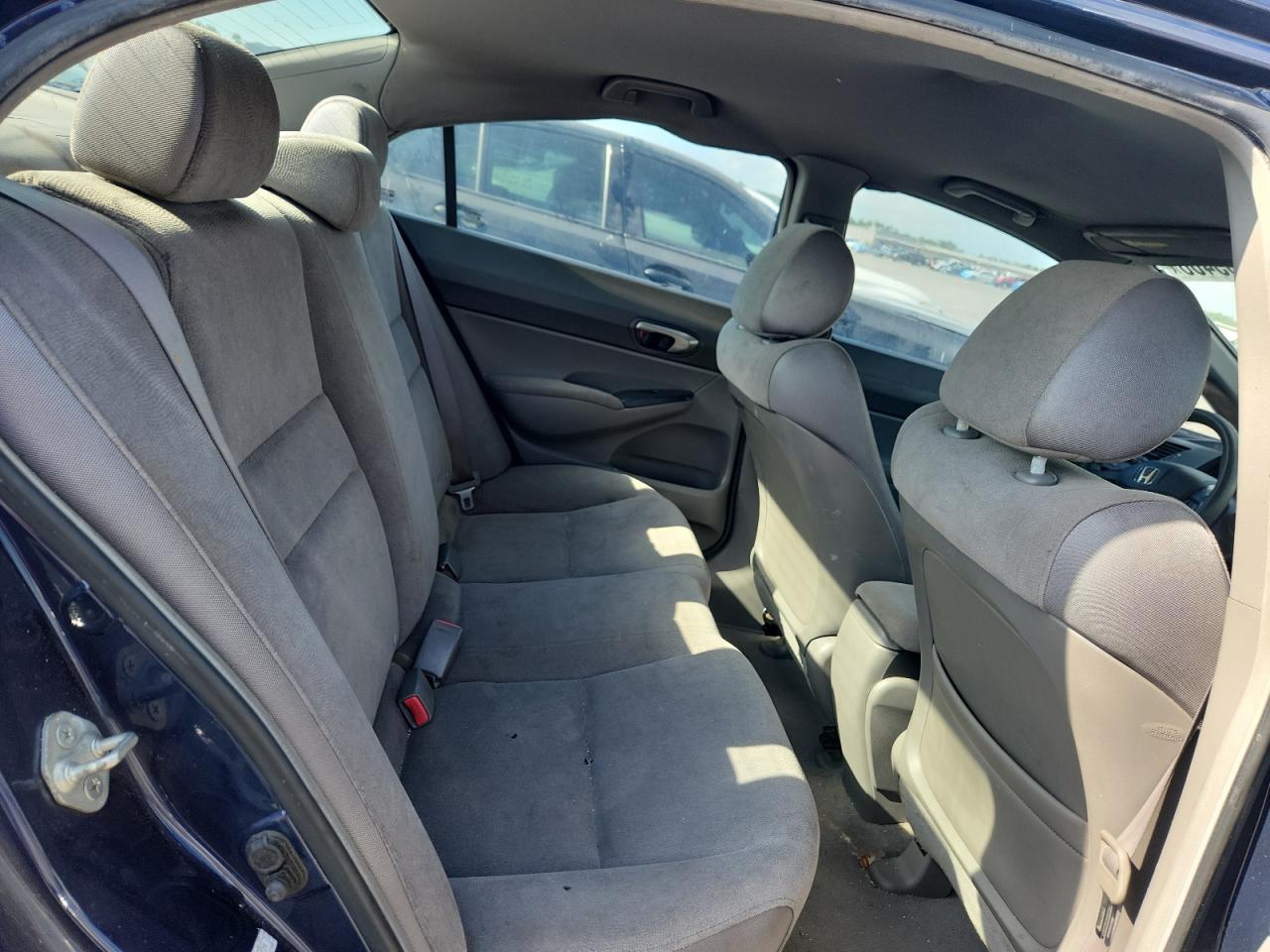 2007 Honda Civic Lx Blue vin: 1HGFA16597L124424