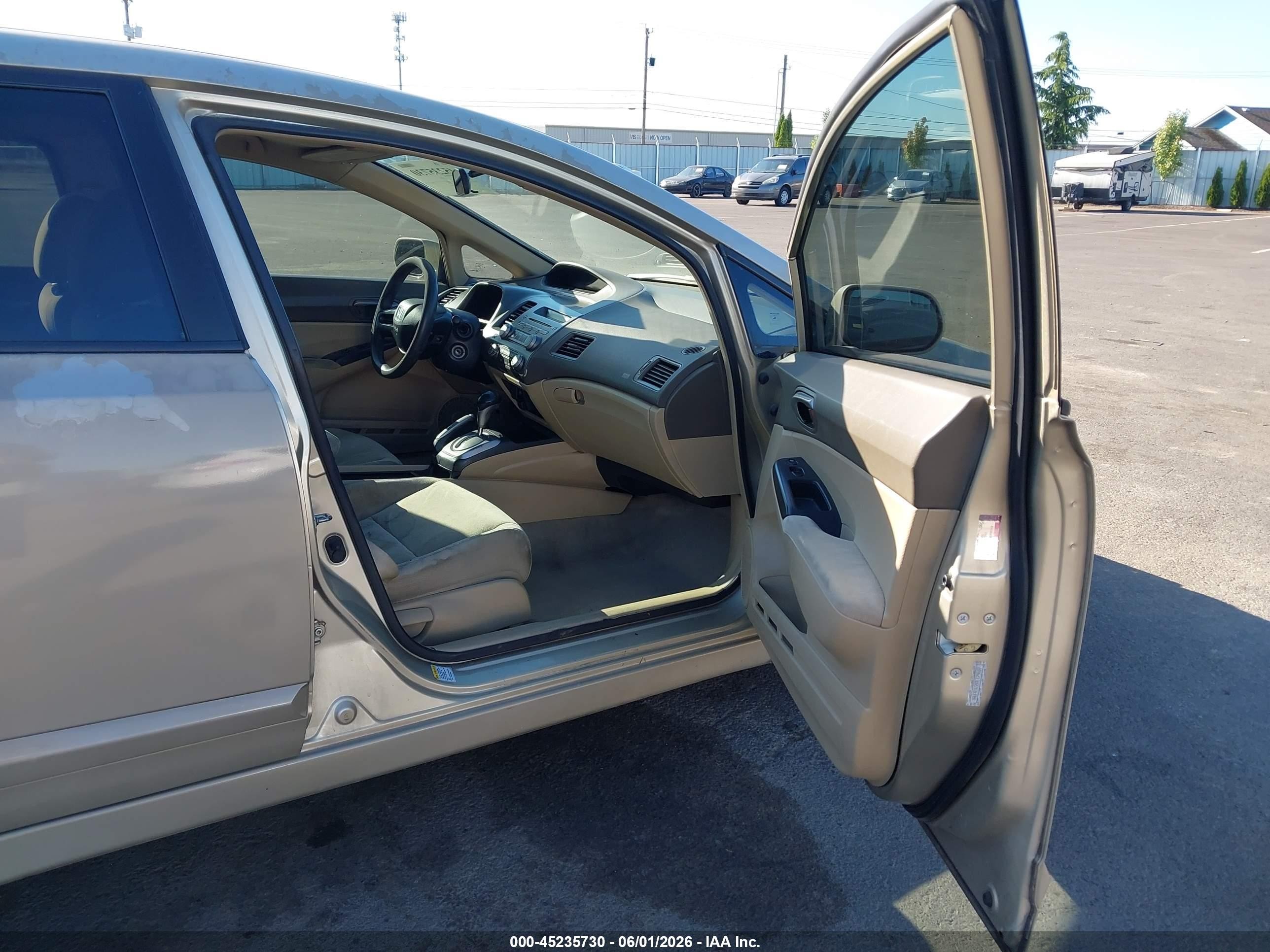 2007 Honda Civic Lx Gold vin: 1HGFA16597L129607