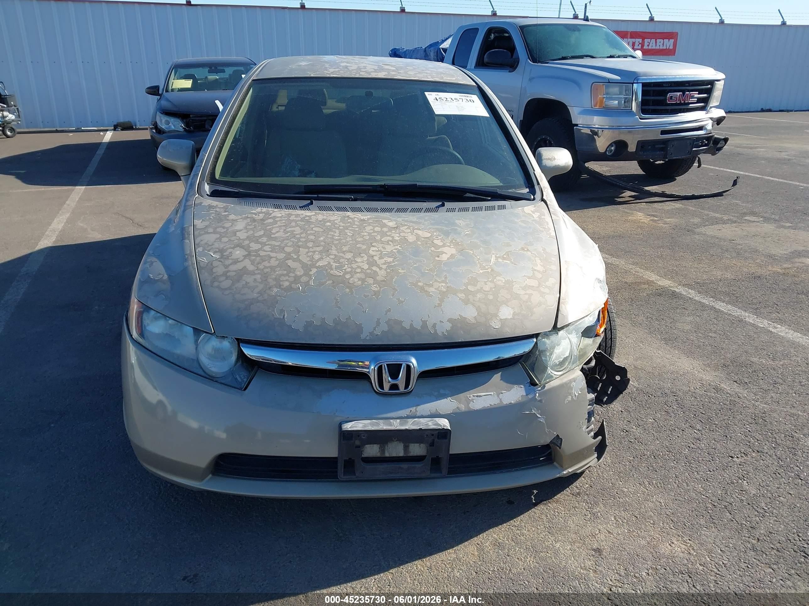 2007 Honda Civic Lx Gold vin: 1HGFA16597L129607