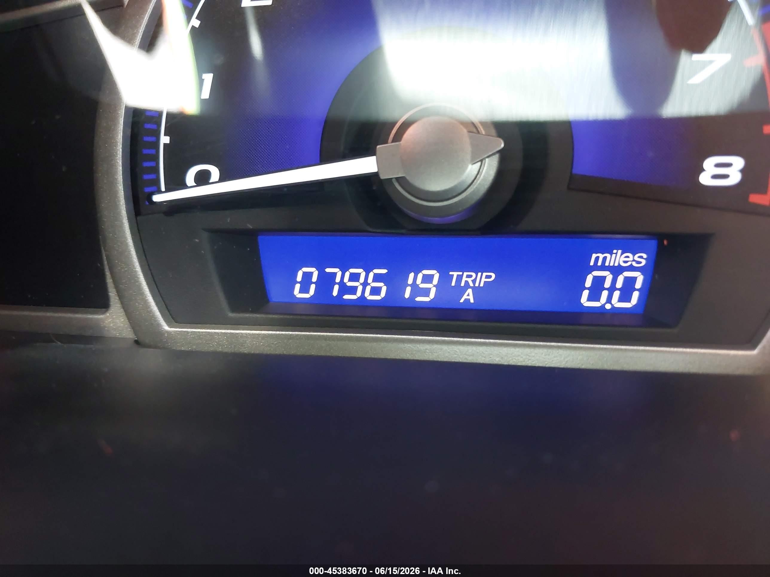 2008 Honda Civic Lx Blue vin: 1HGFA16598L008044