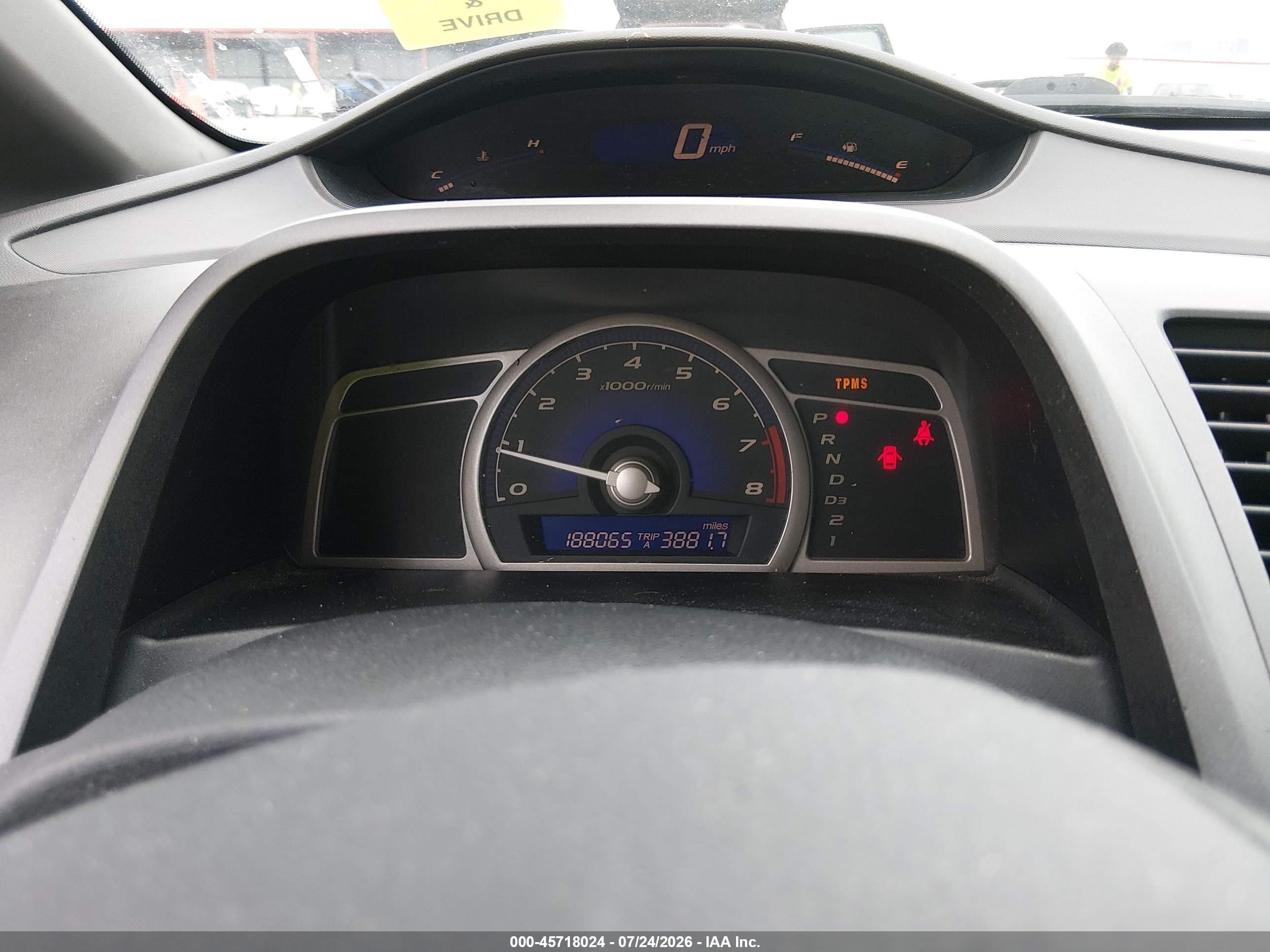 2008 Honda Civic Lx Black vin: 1HGFA16598L010912