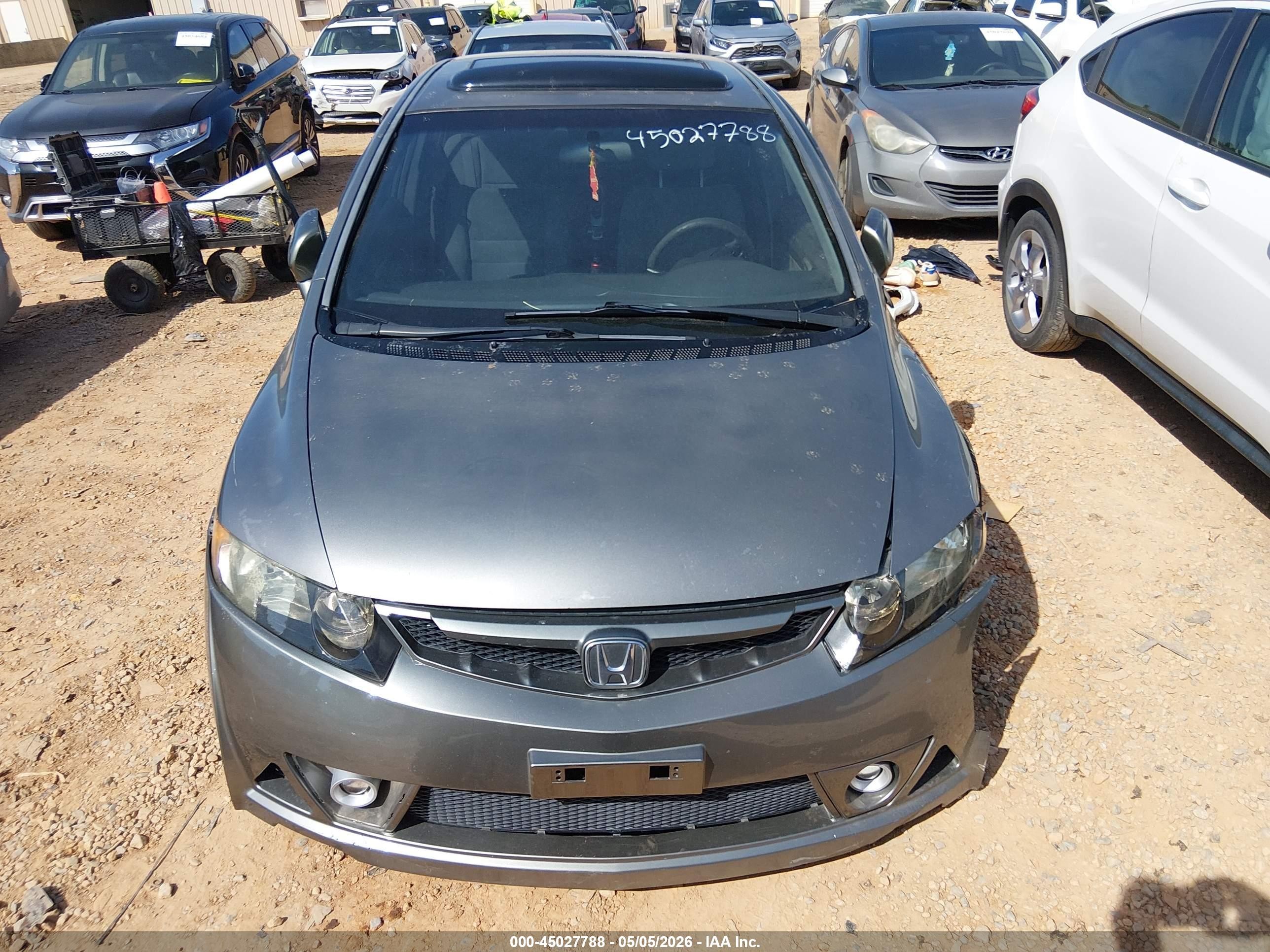 2008 Honda Civic Lx Серый vin: 1HGFA16598L041397