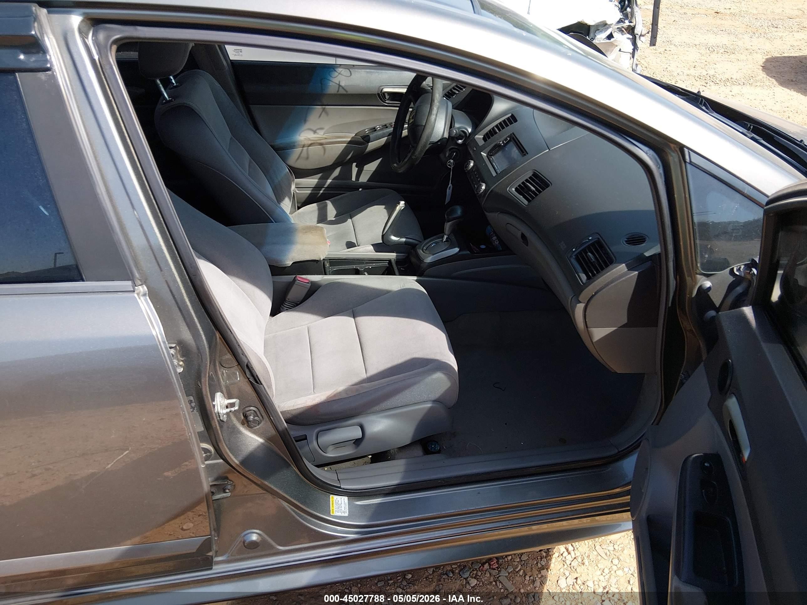 2008 Honda Civic Lx Серый vin: 1HGFA16598L041397