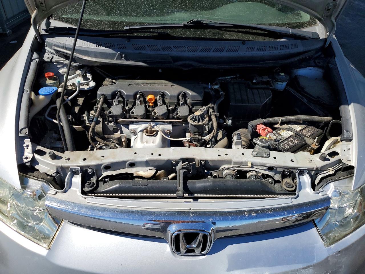 2008 Honda Civic Lx Silver vin: 1HGFA16598L046146