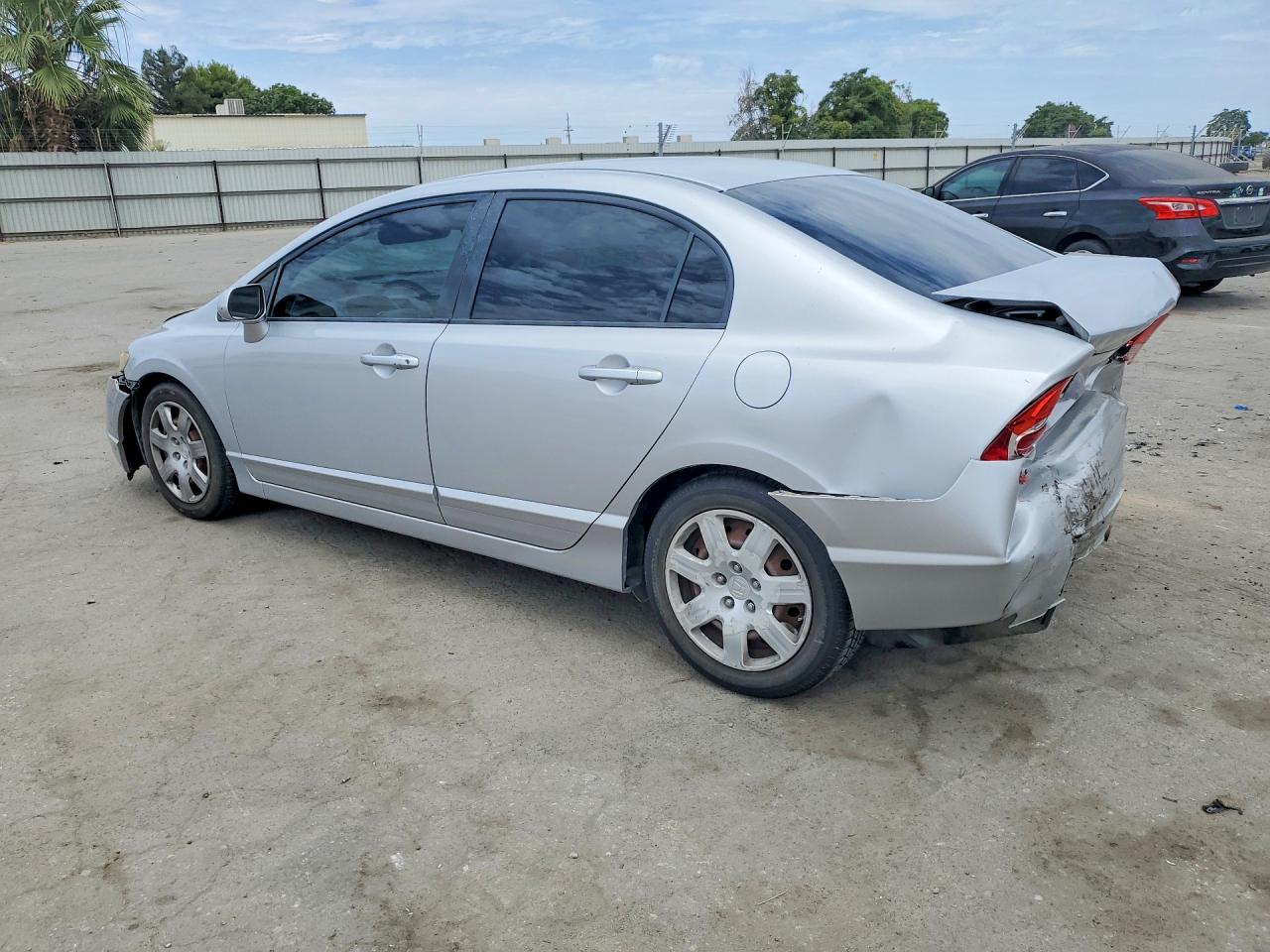 2008 Honda Civic Lx Silver vin: 1HGFA16598L062167