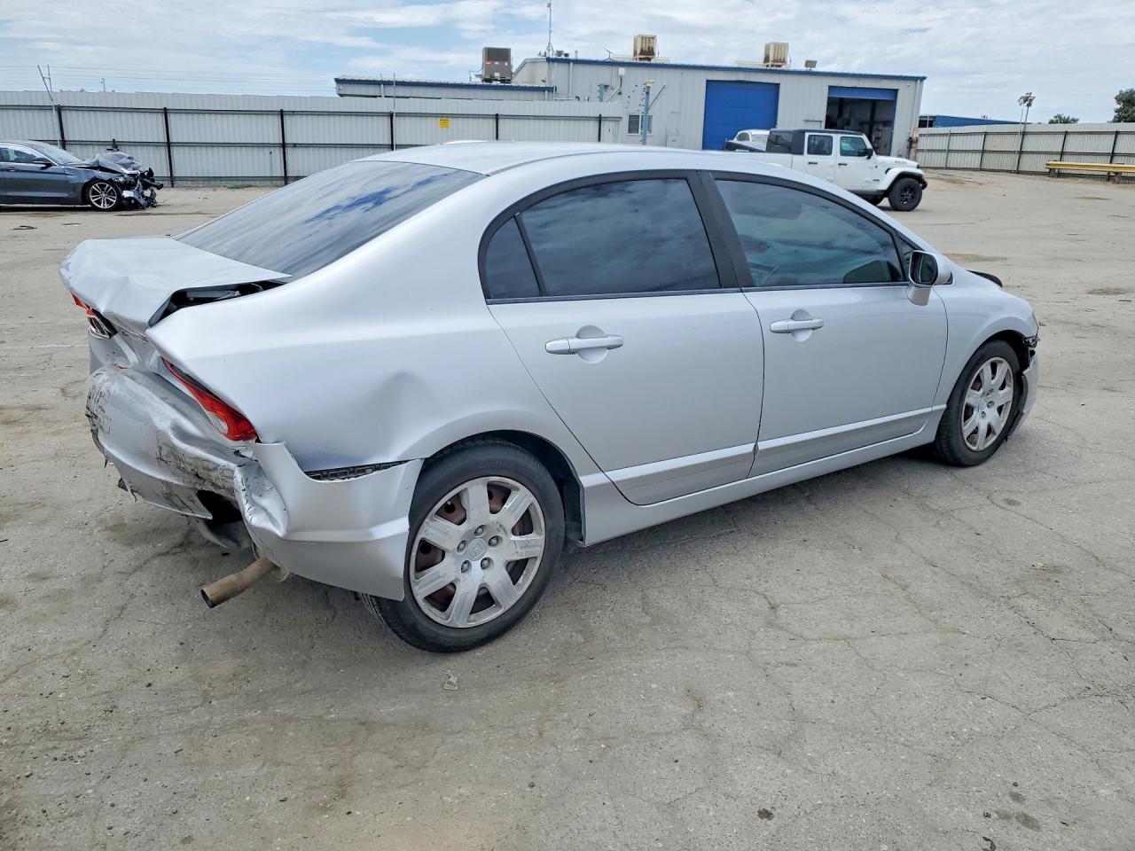 2008 Honda Civic Lx Silver vin: 1HGFA16598L062167