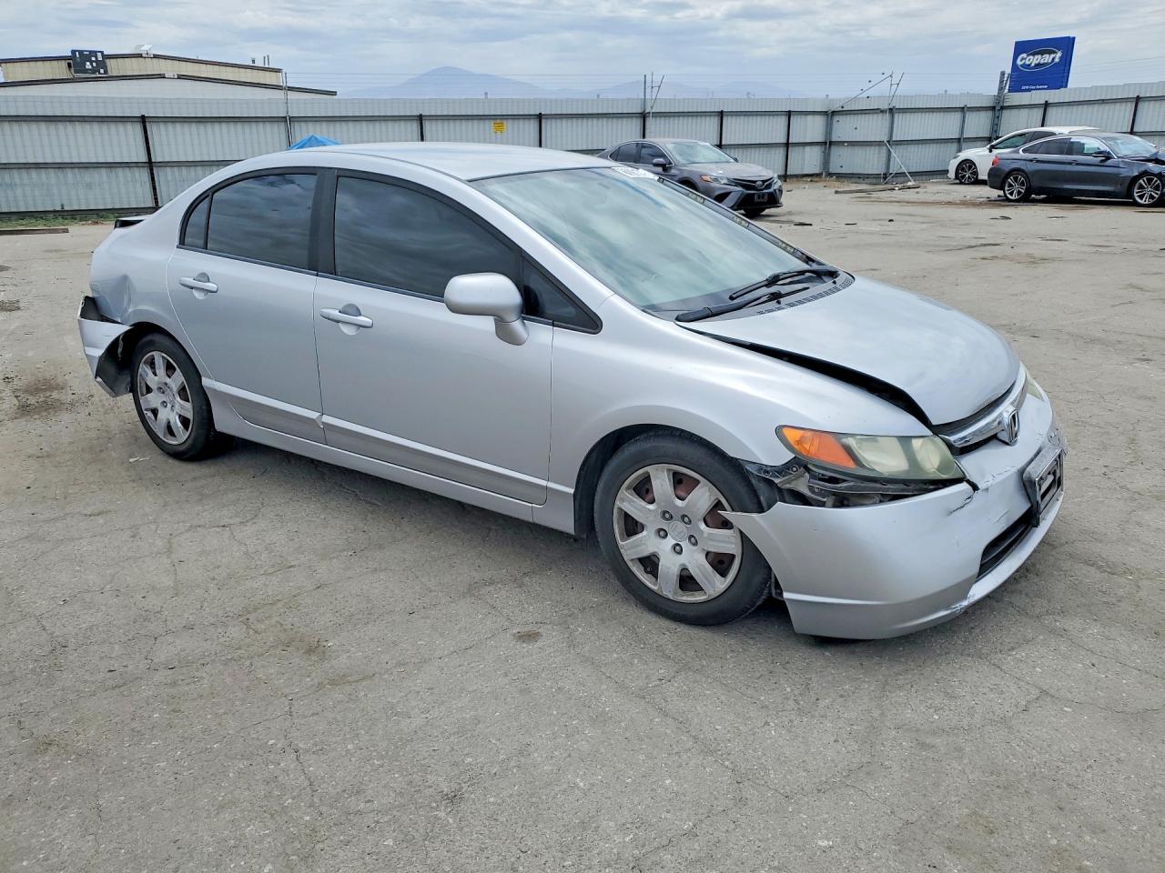 2008 Honda Civic Lx Silver vin: 1HGFA16598L062167