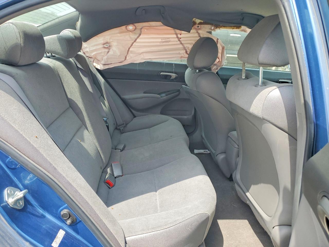 2008 Honda Civic Lx Синий vin: 1HGFA16598L081821