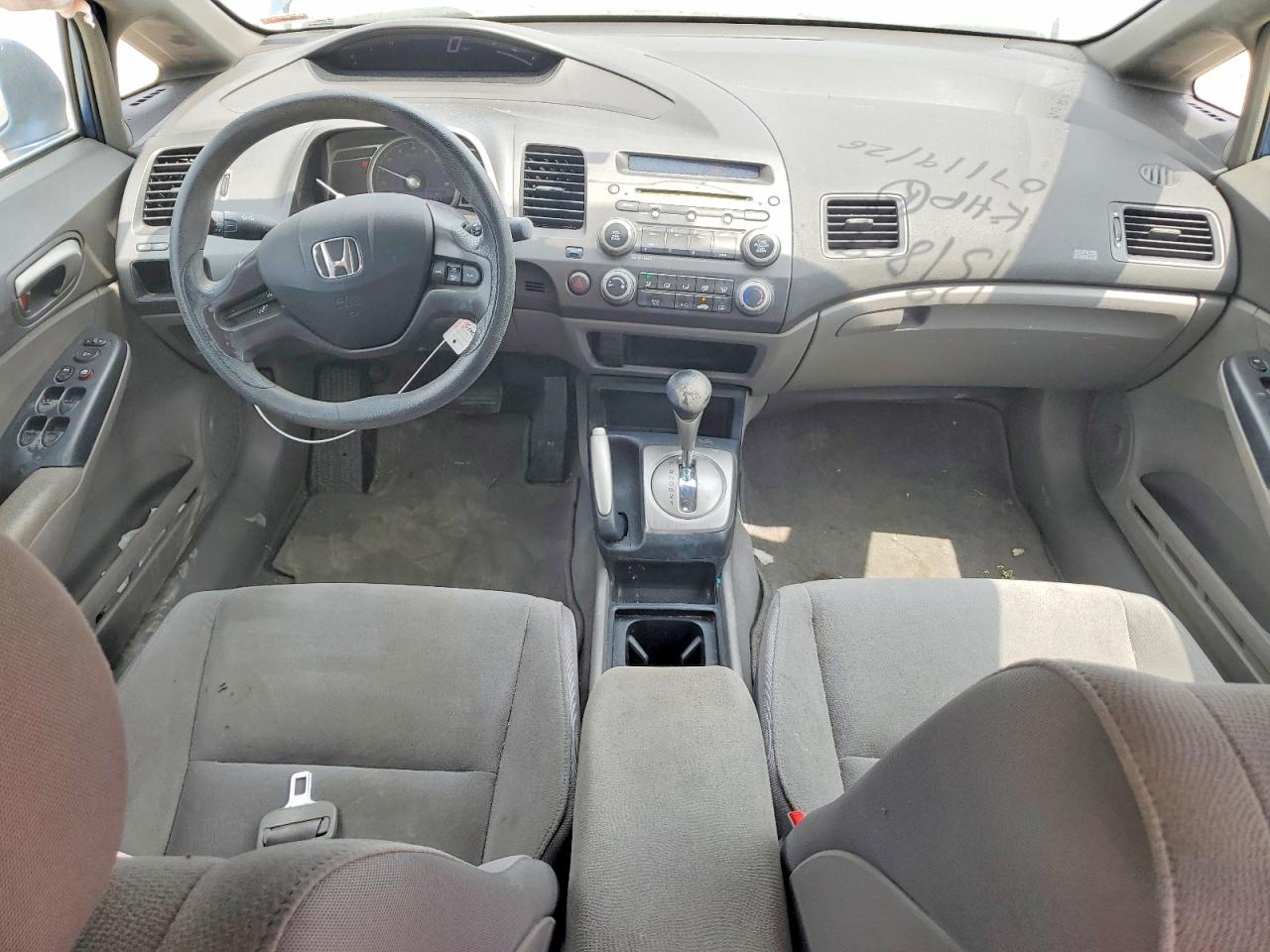 2008 Honda Civic Lx Синий vin: 1HGFA16598L081821