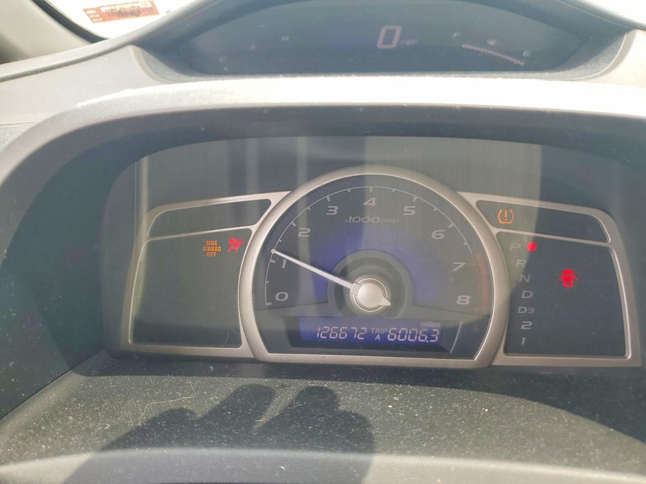 2008 Honda Civic Lx Синий vin: 1HGFA16598L081821