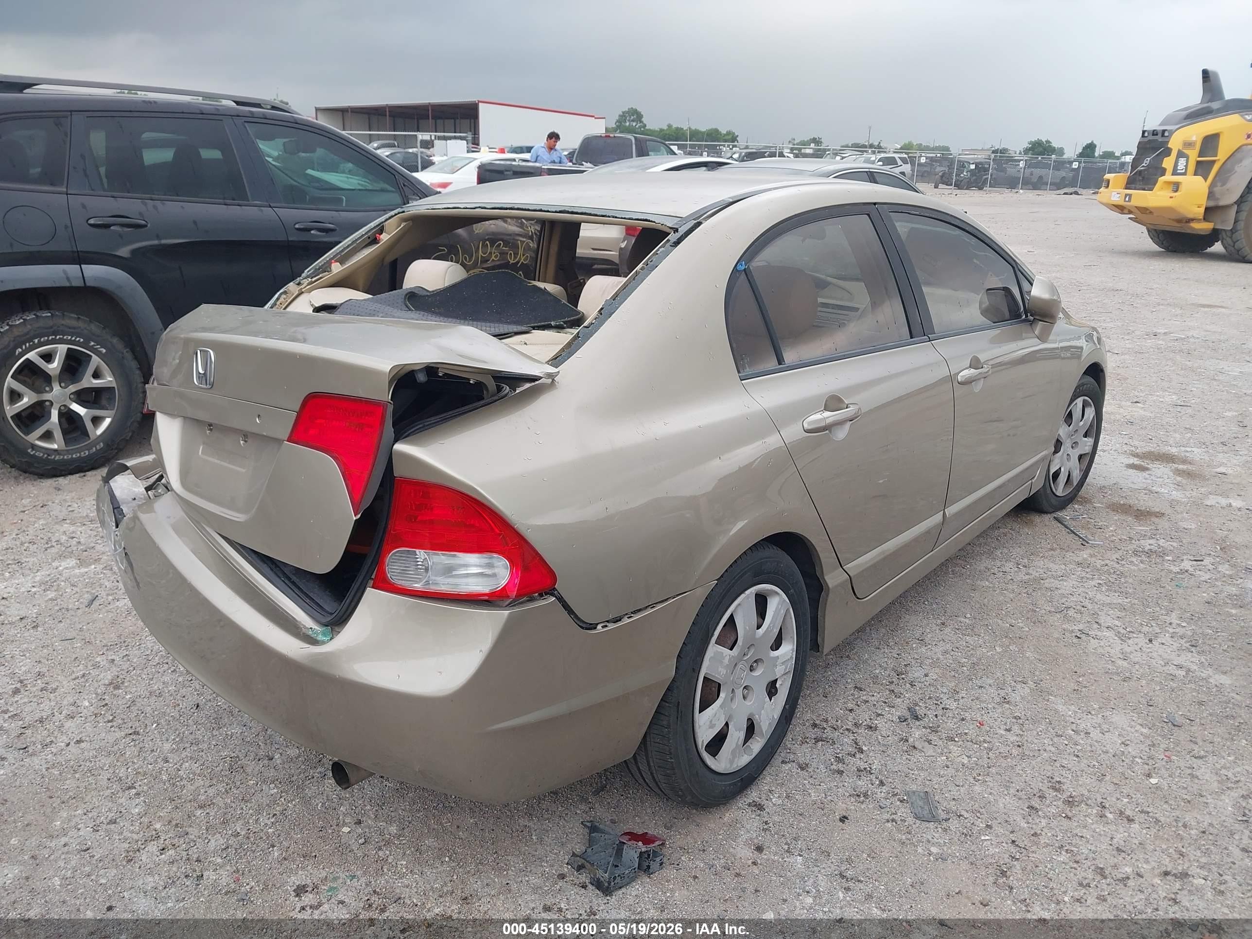 2008 Honda Civic Lx Gold vin: 1HGFA16598L090941