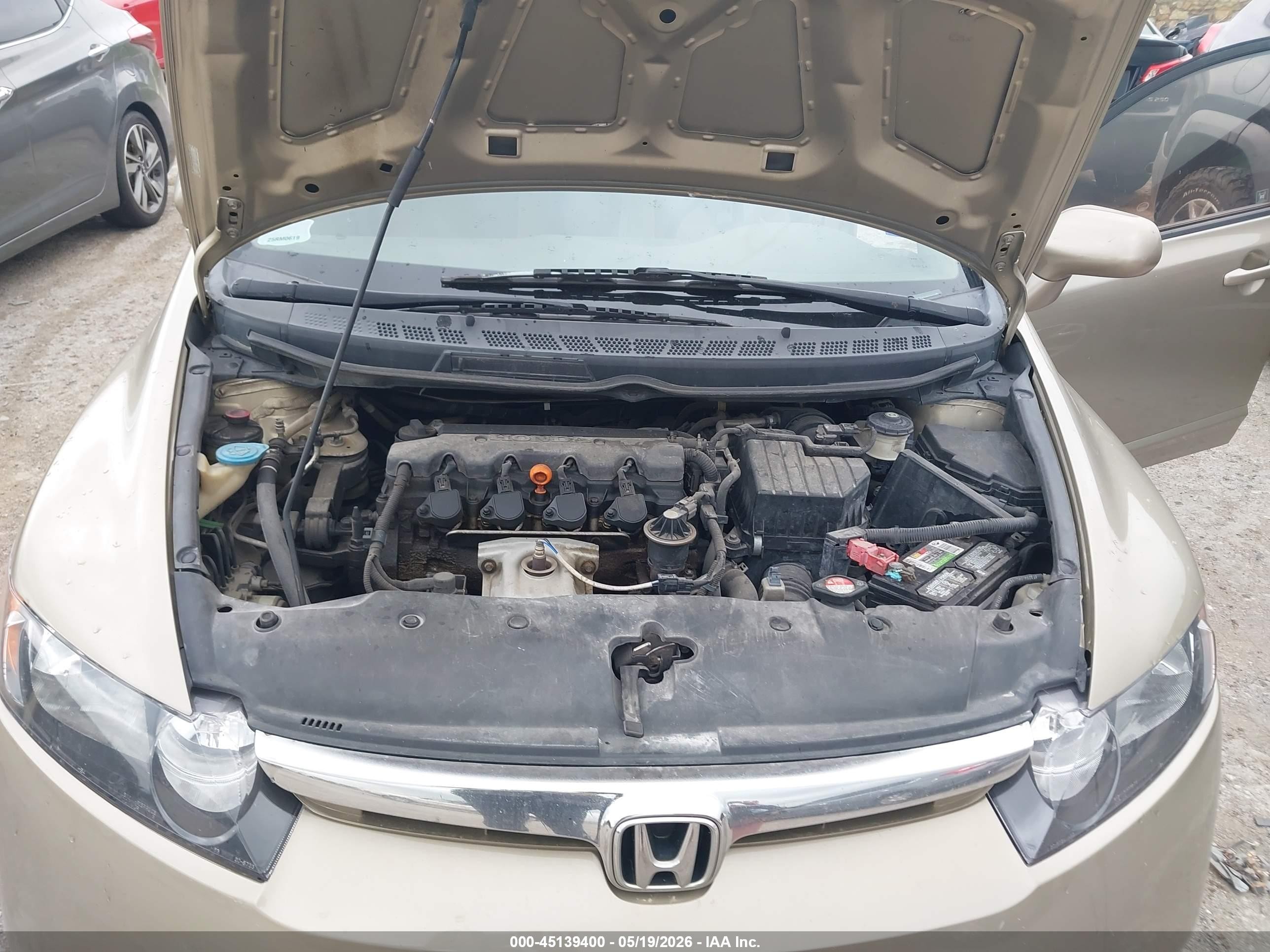 2008 Honda Civic Lx Gold vin: 1HGFA16598L090941