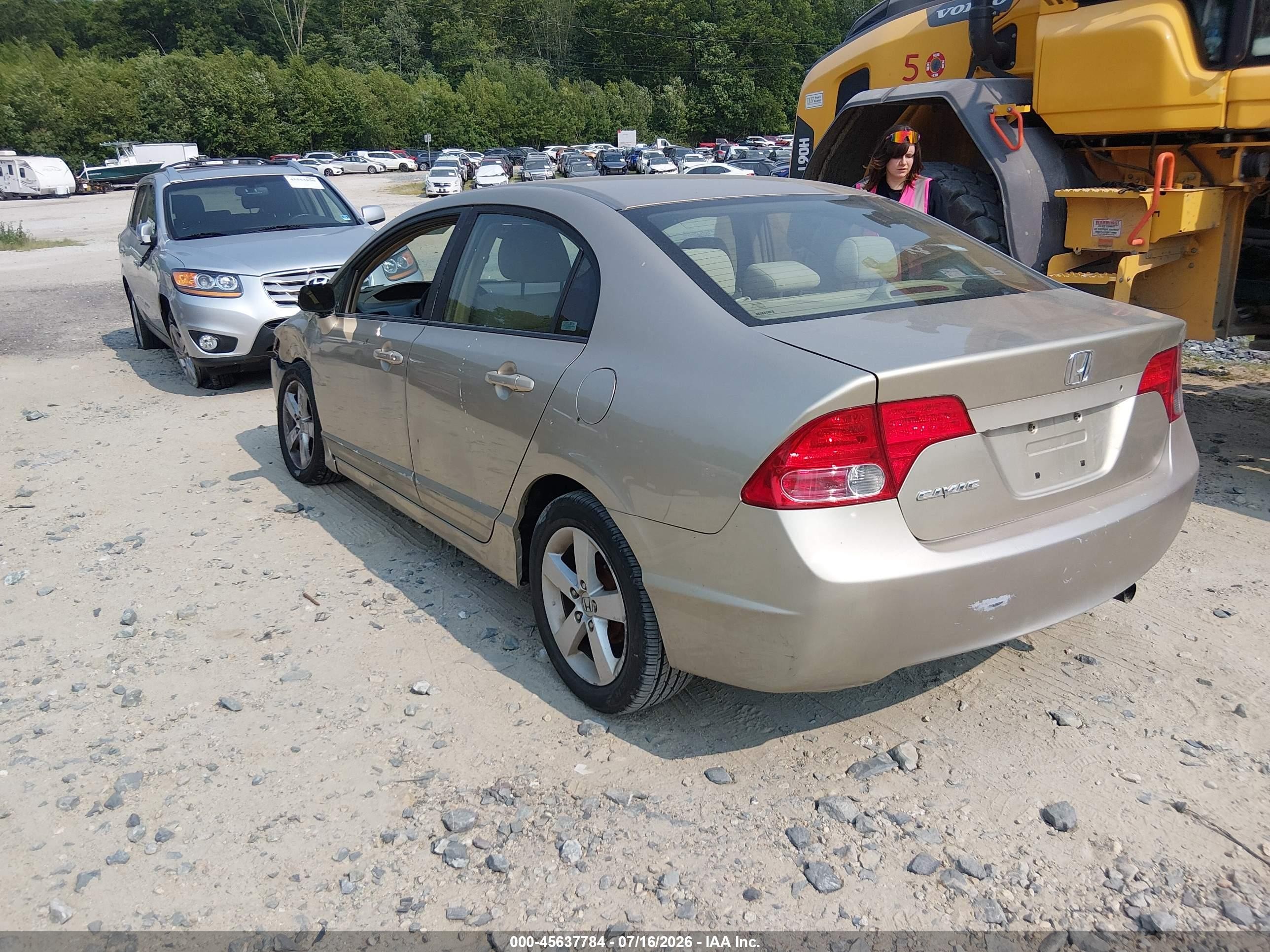 2008 Honda Civic Lx Gold vin: 1HGFA16598L095914