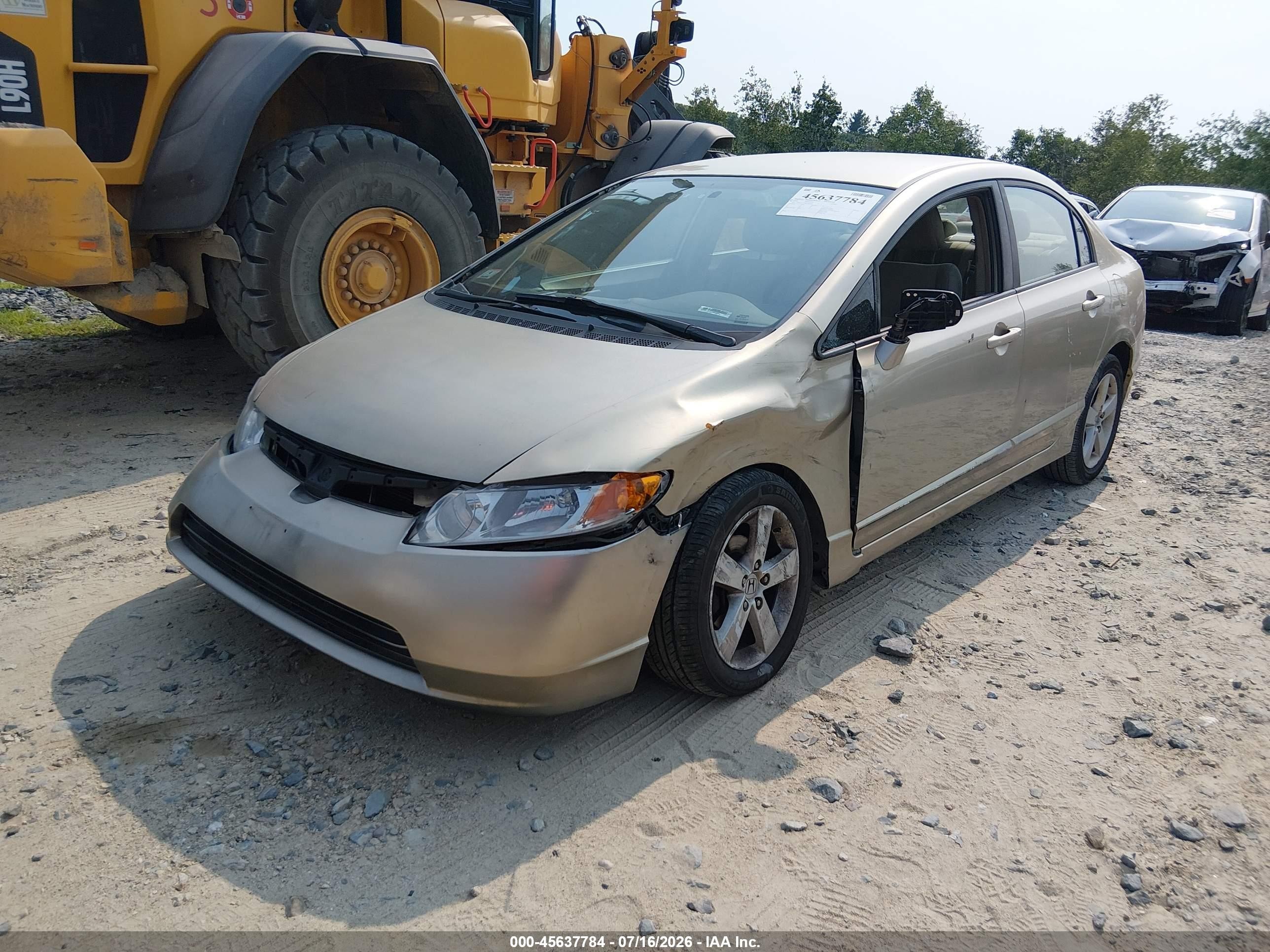 2008 Honda Civic Lx Gold vin: 1HGFA16598L095914
