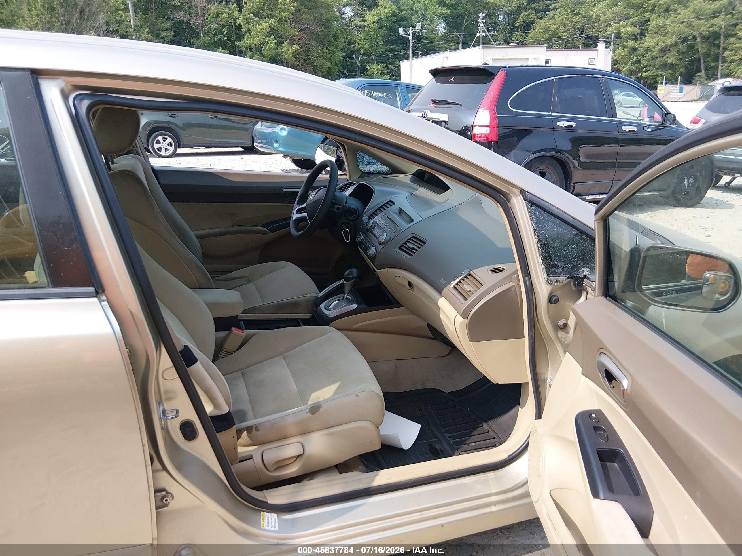 2008 Honda Civic Lx Gold vin: 1HGFA16598L095914