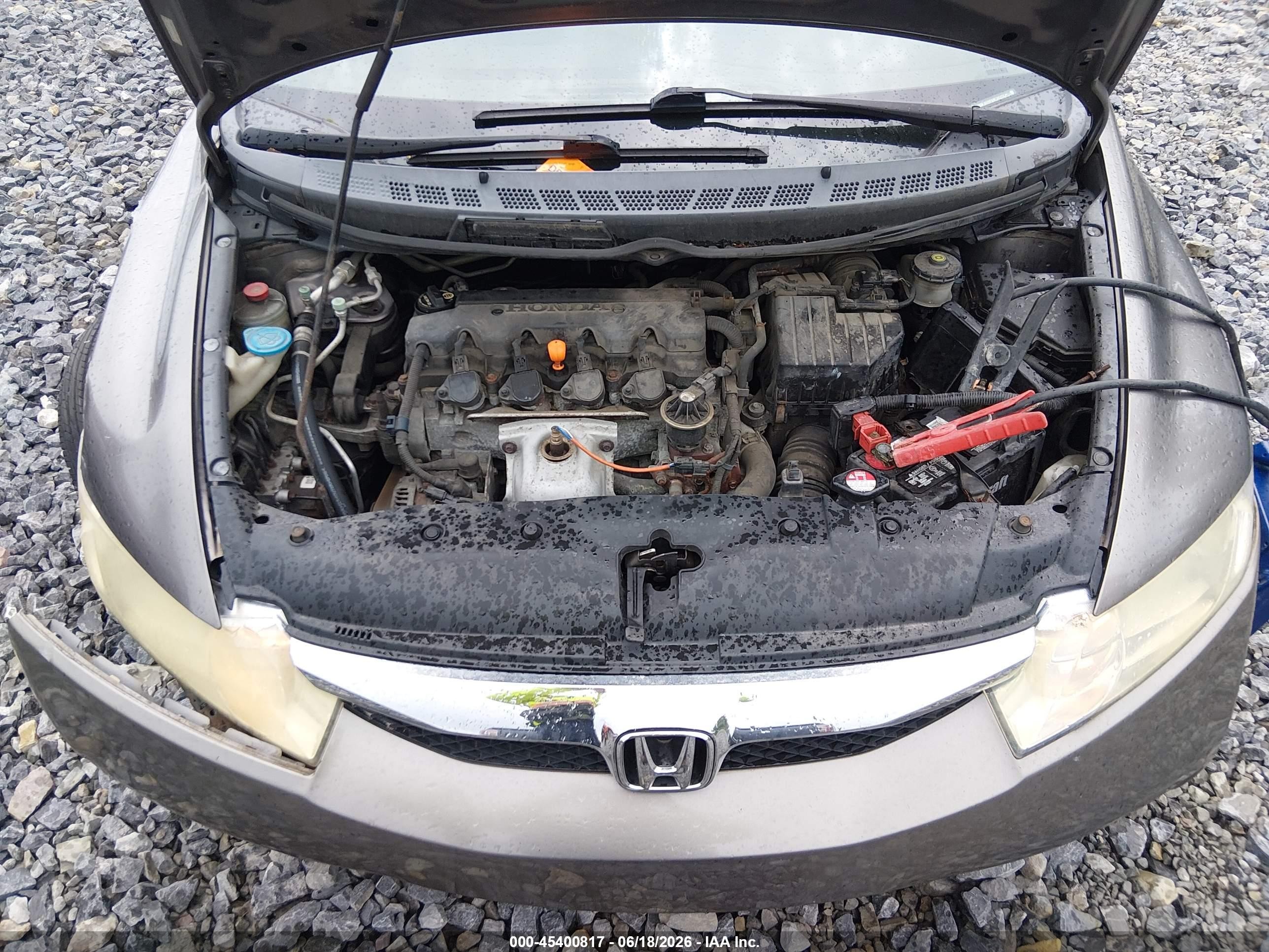 2009 Honda Civic Lx Gray vin: 1HGFA16599L007509