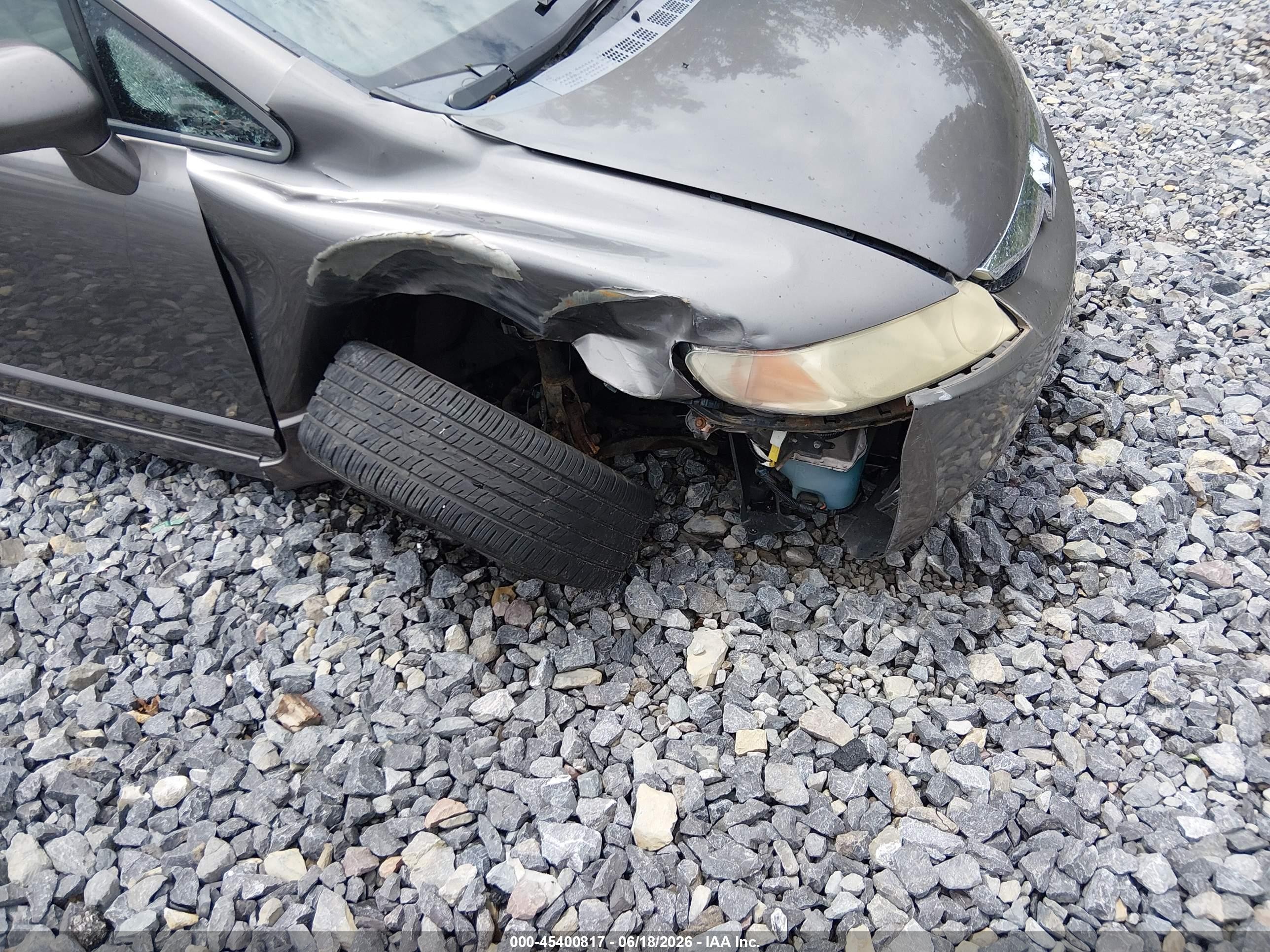 2009 Honda Civic Lx Gray vin: 1HGFA16599L007509