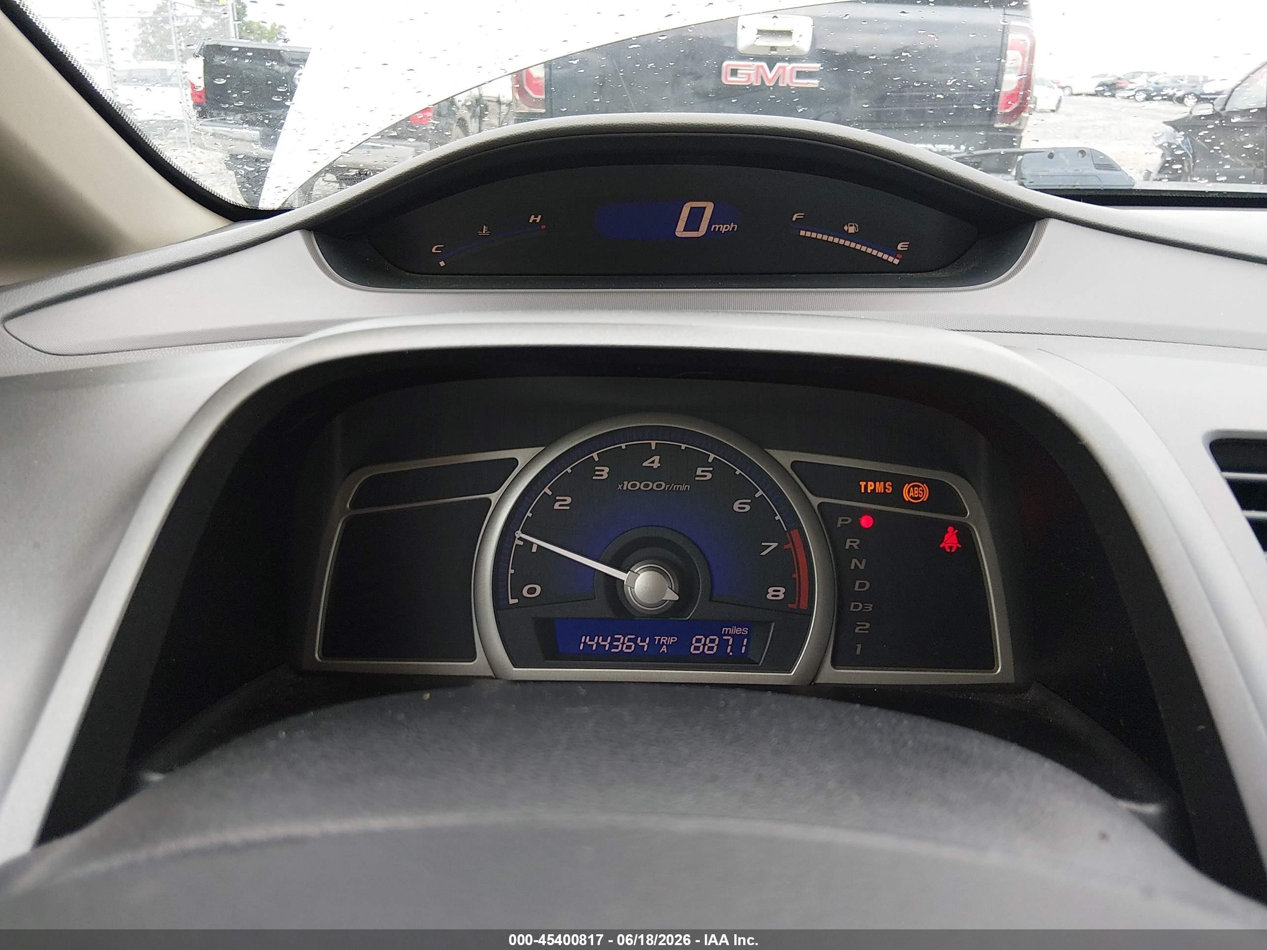 2009 Honda Civic Lx Gray vin: 1HGFA16599L007509