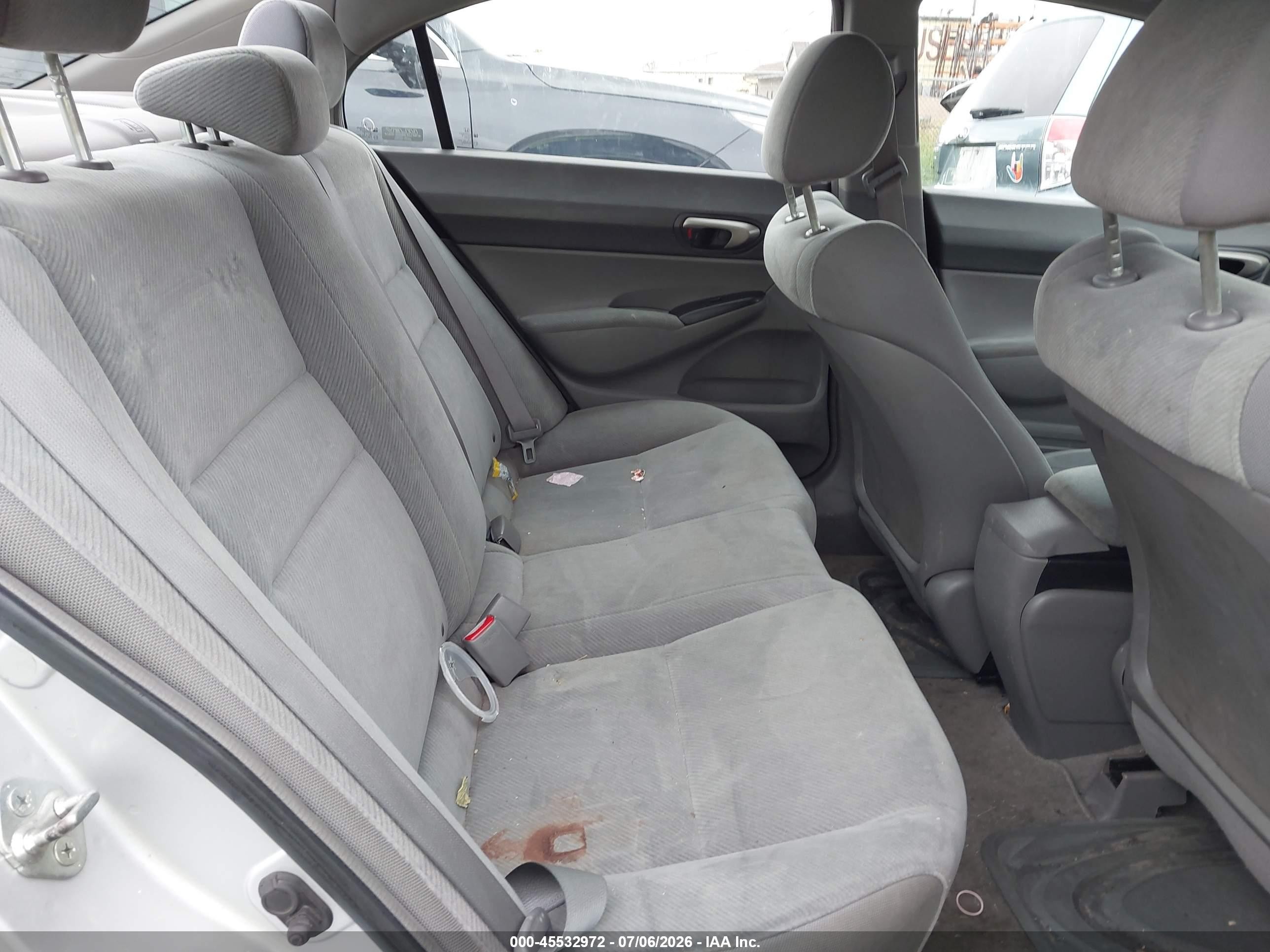 2009 Honda Civic Lx Silver vin: 1HGFA16599L023449