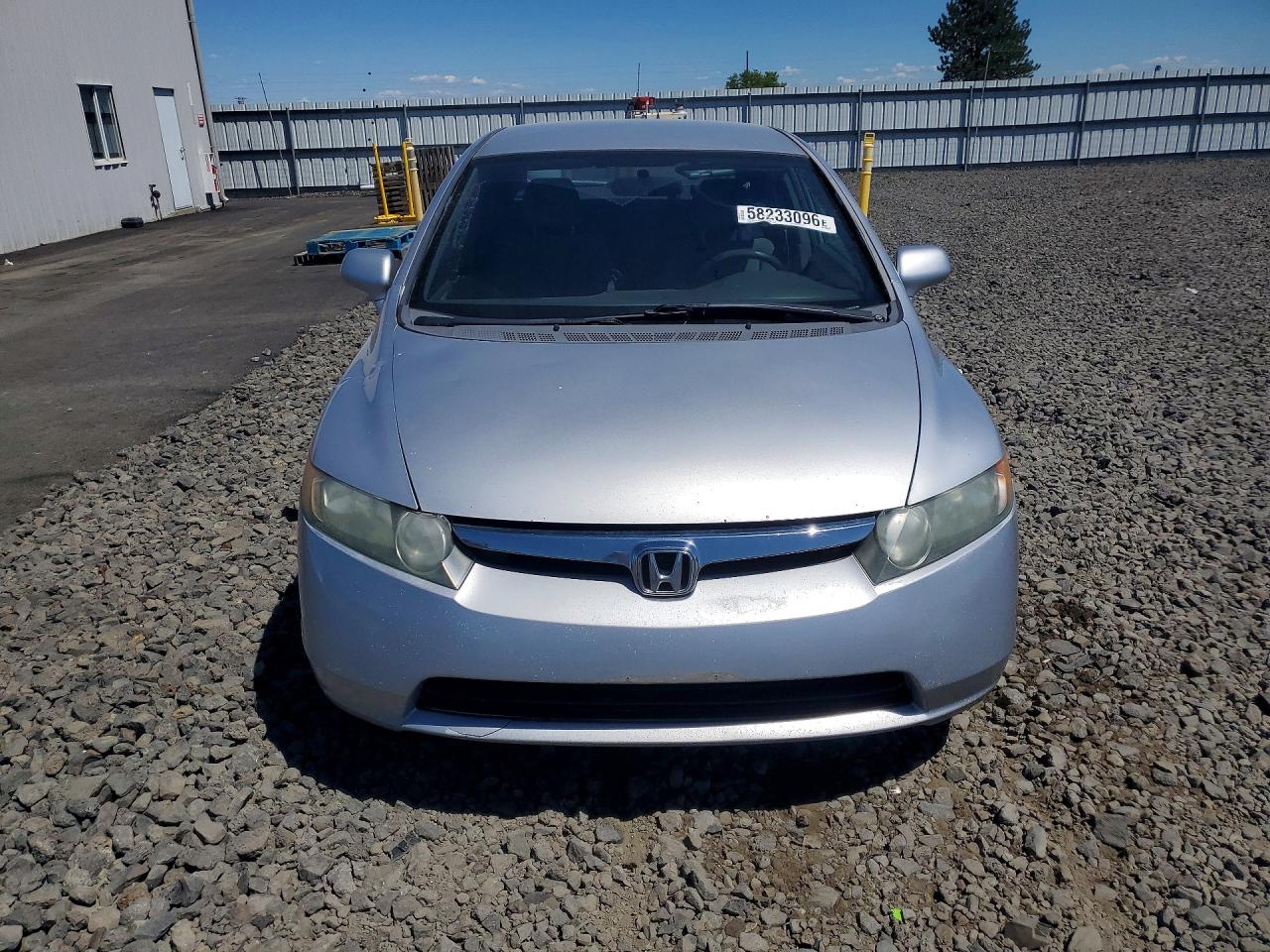 2006 Honda Civic Lx Silver vin: 1HGFA165X6L003397