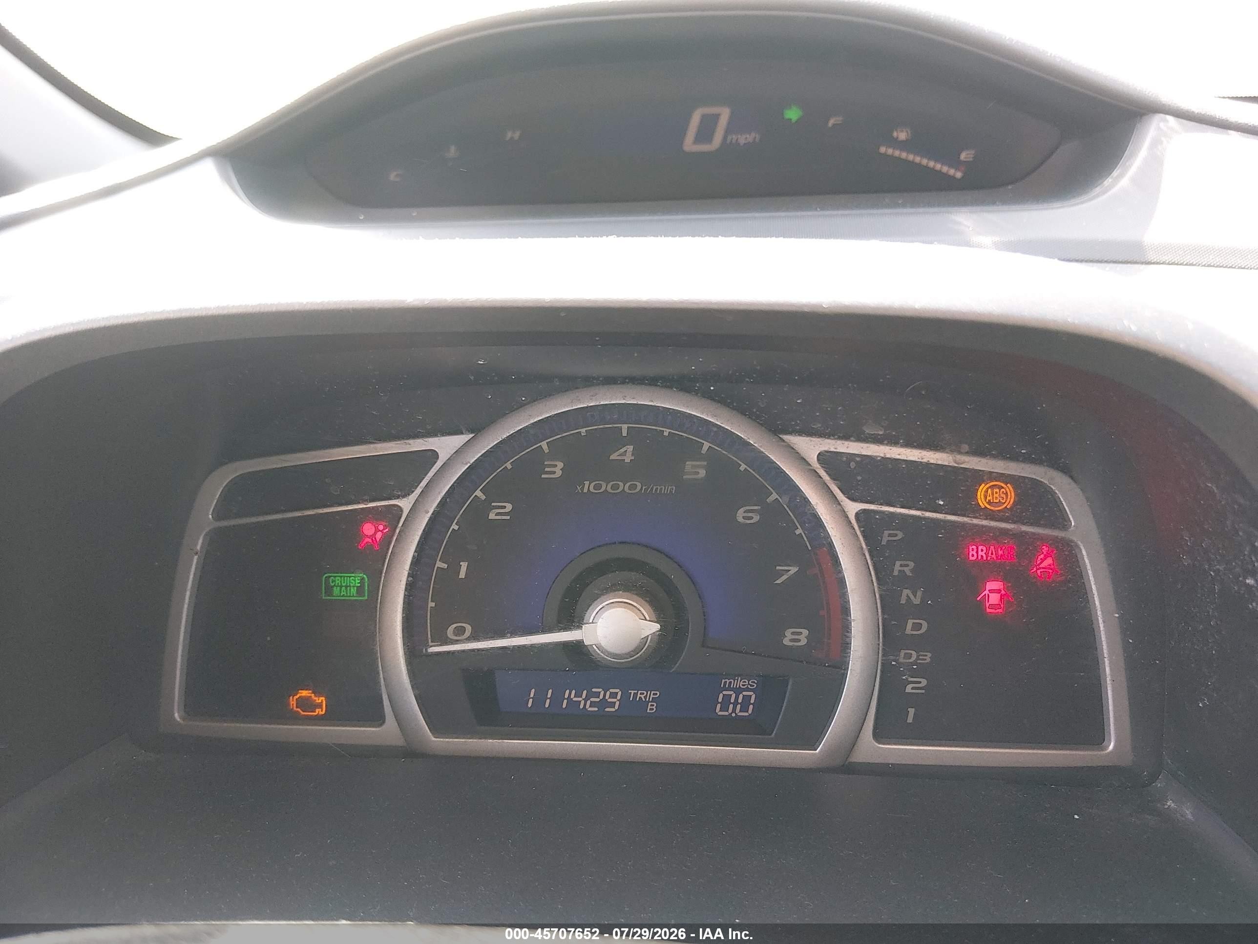 2006 Honda Civic Lx Серебряный vin: 1HGFA165X6L043401