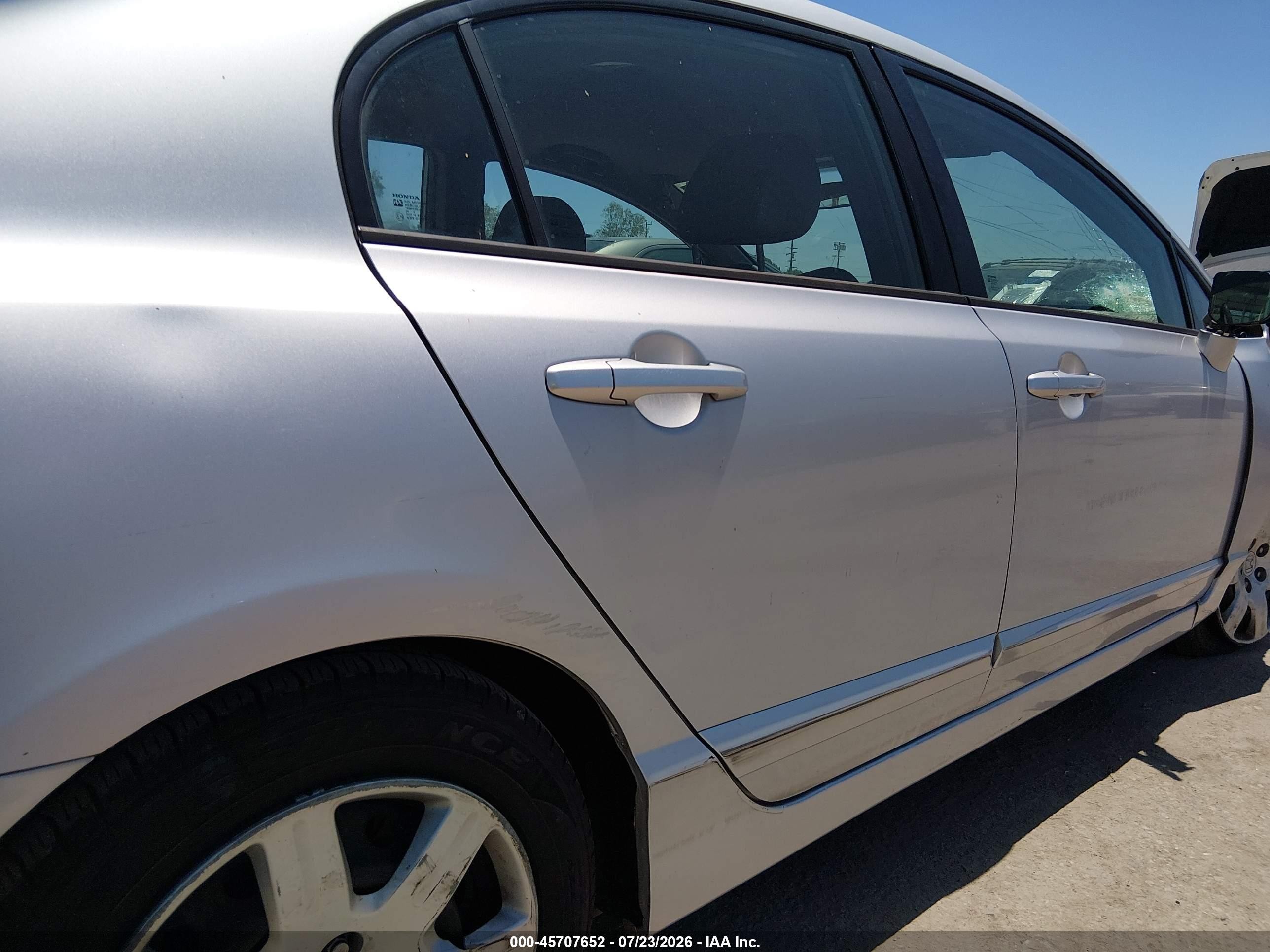 2006 Honda Civic Lx Серебряный vin: 1HGFA165X6L043401