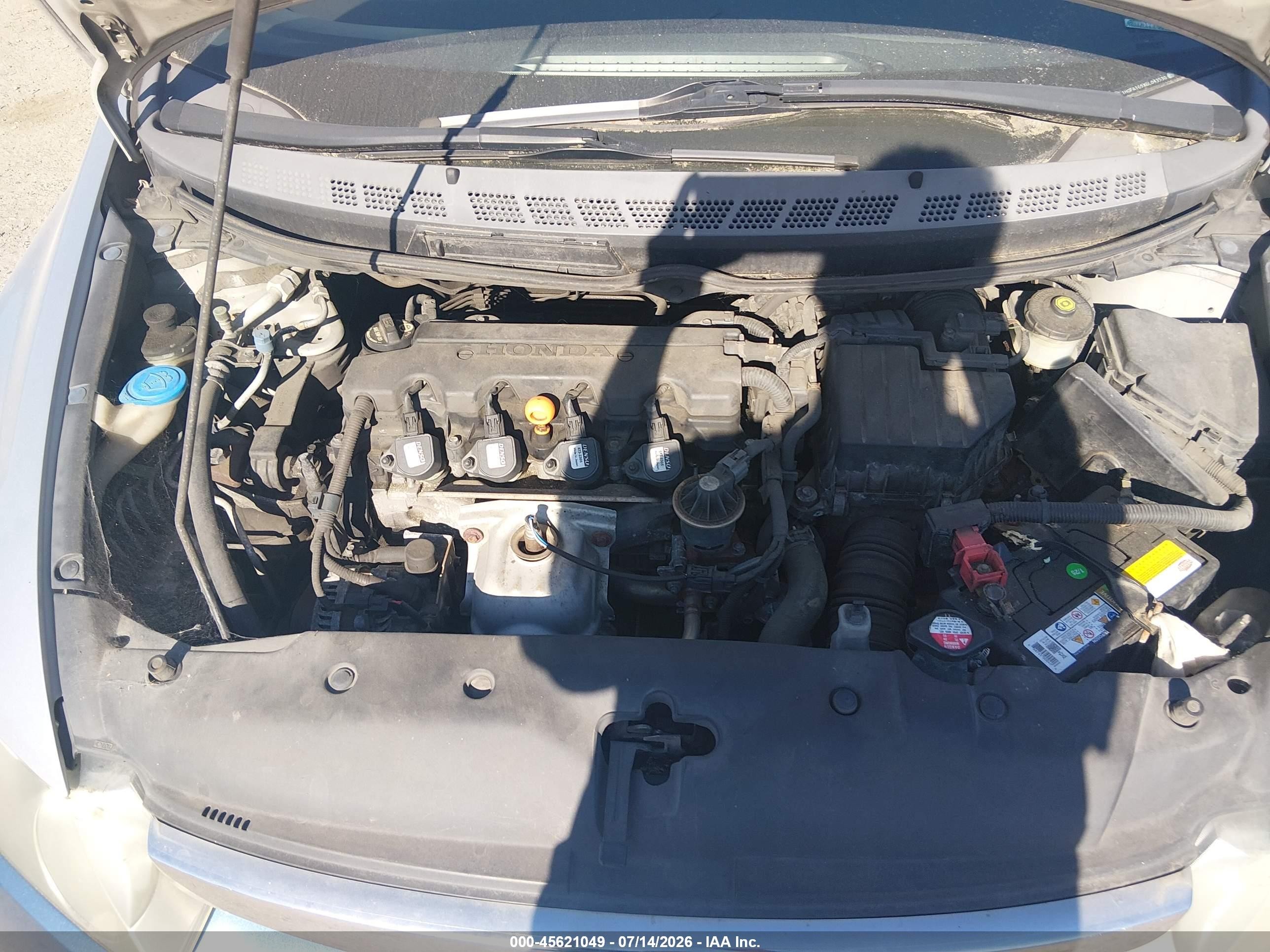 2006 Honda Civic Lx Серебряный vin: 1HGFA165X6L043530