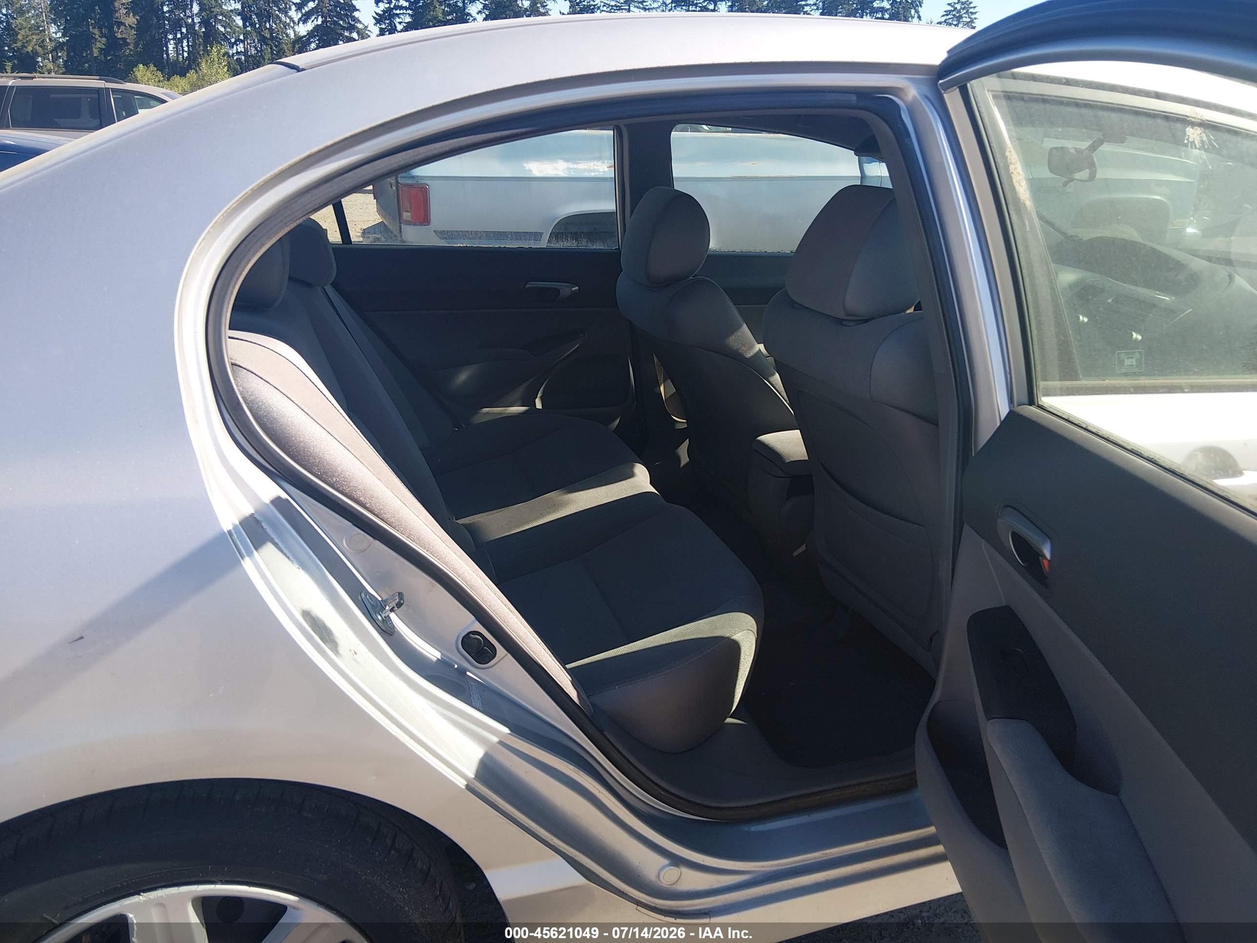 2006 Honda Civic Lx Серебряный vin: 1HGFA165X6L043530